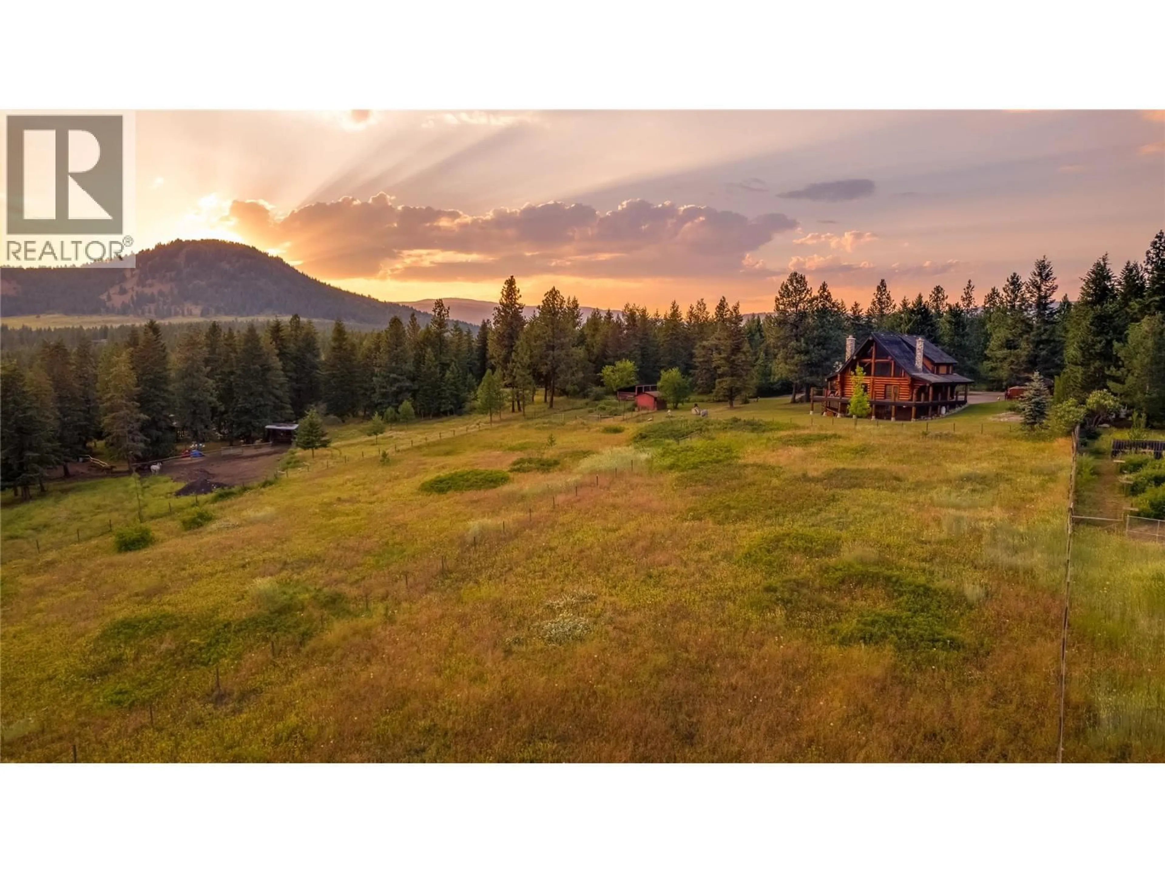 A pic from outside/outdoor area/front of a property/back of a property/a pic from drone, mountain view for 20 VALEVIEW ROAD, Lumby British Columbia V0E2G1