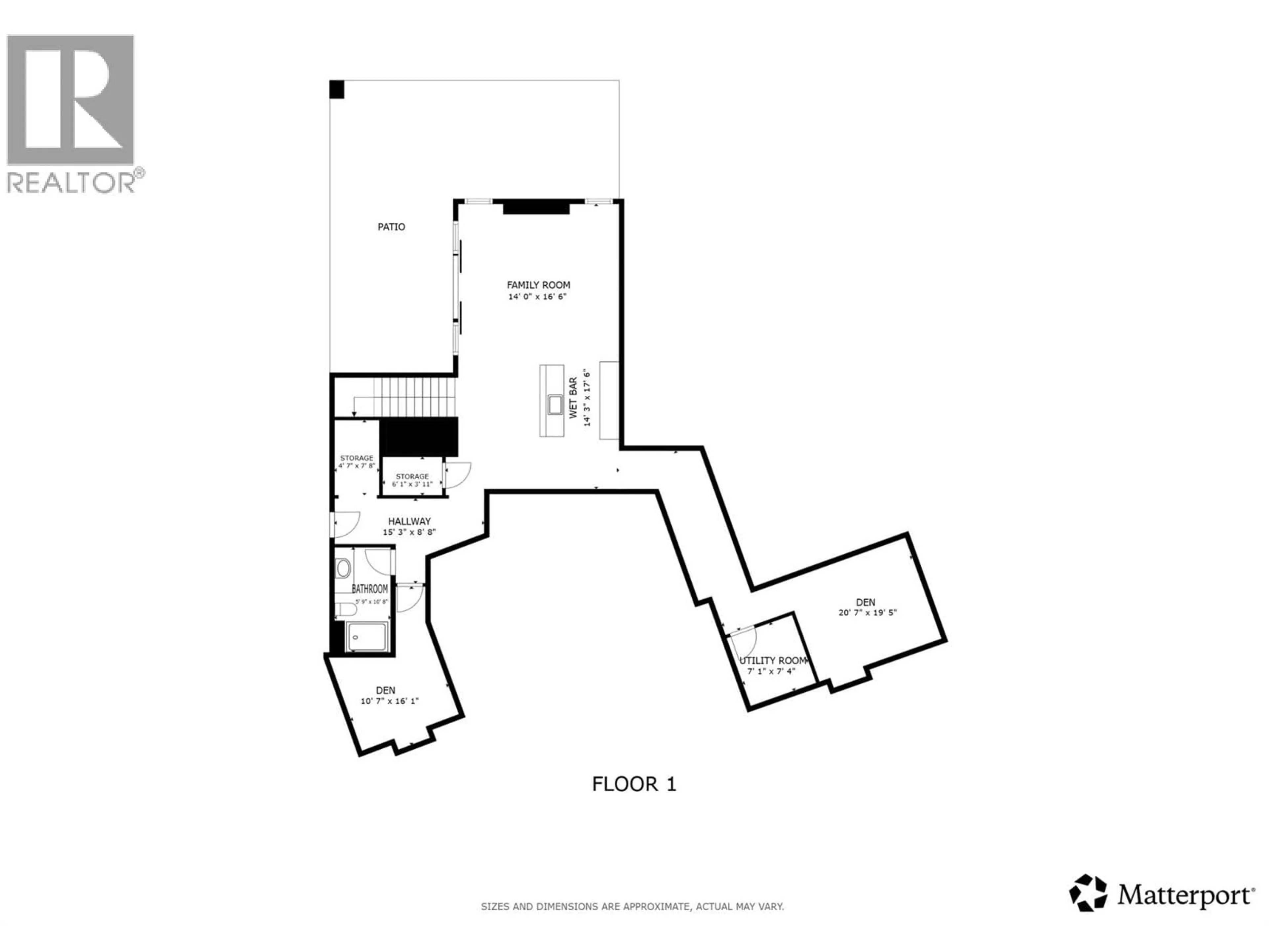 Floor plan for 1122 PEARCY COURT, Kelowna British Columbia V1W5H6