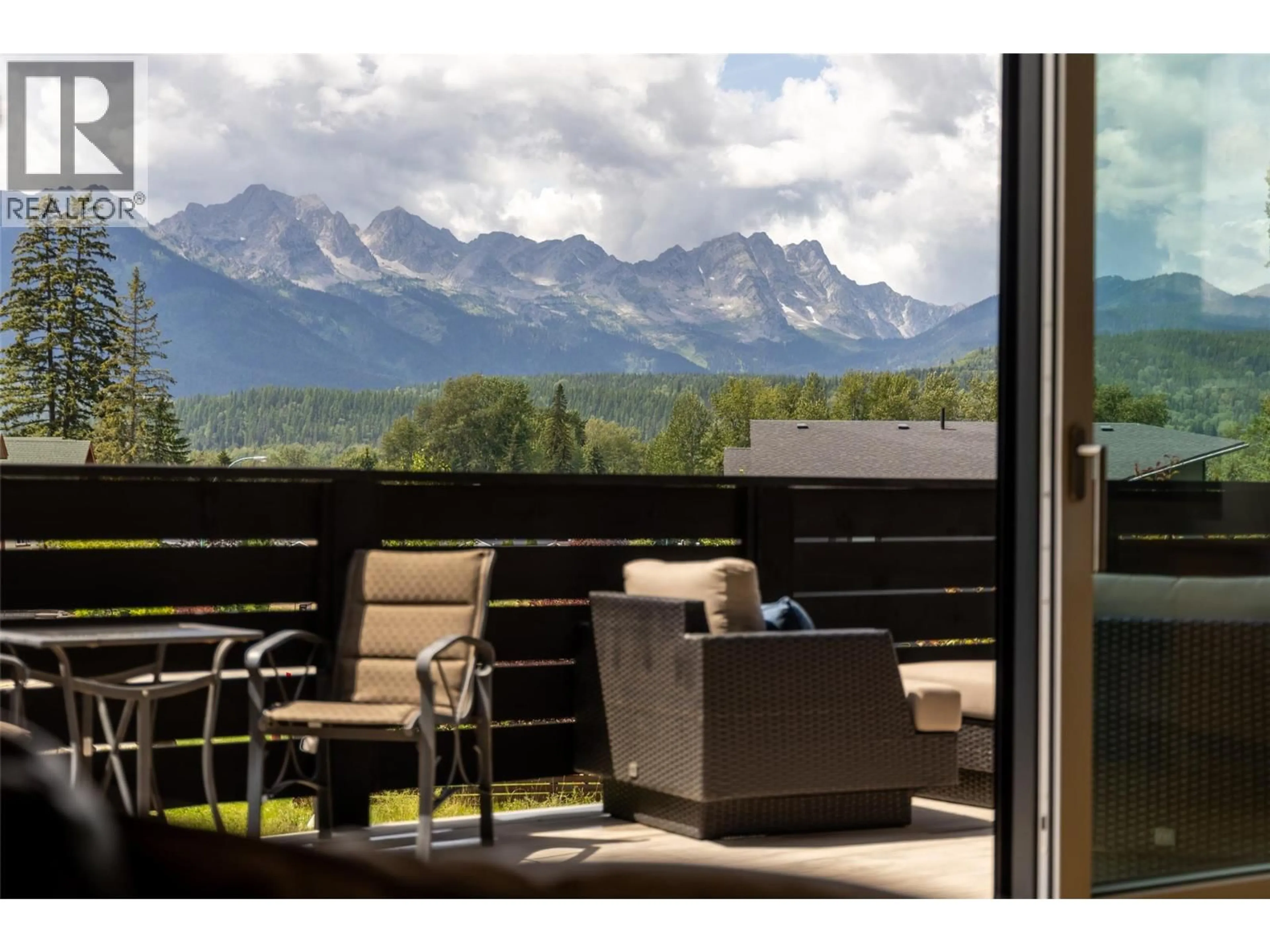Patio, mountain view for 2 PIEDMONT DRIVE, Fernie British Columbia V0B1M4
