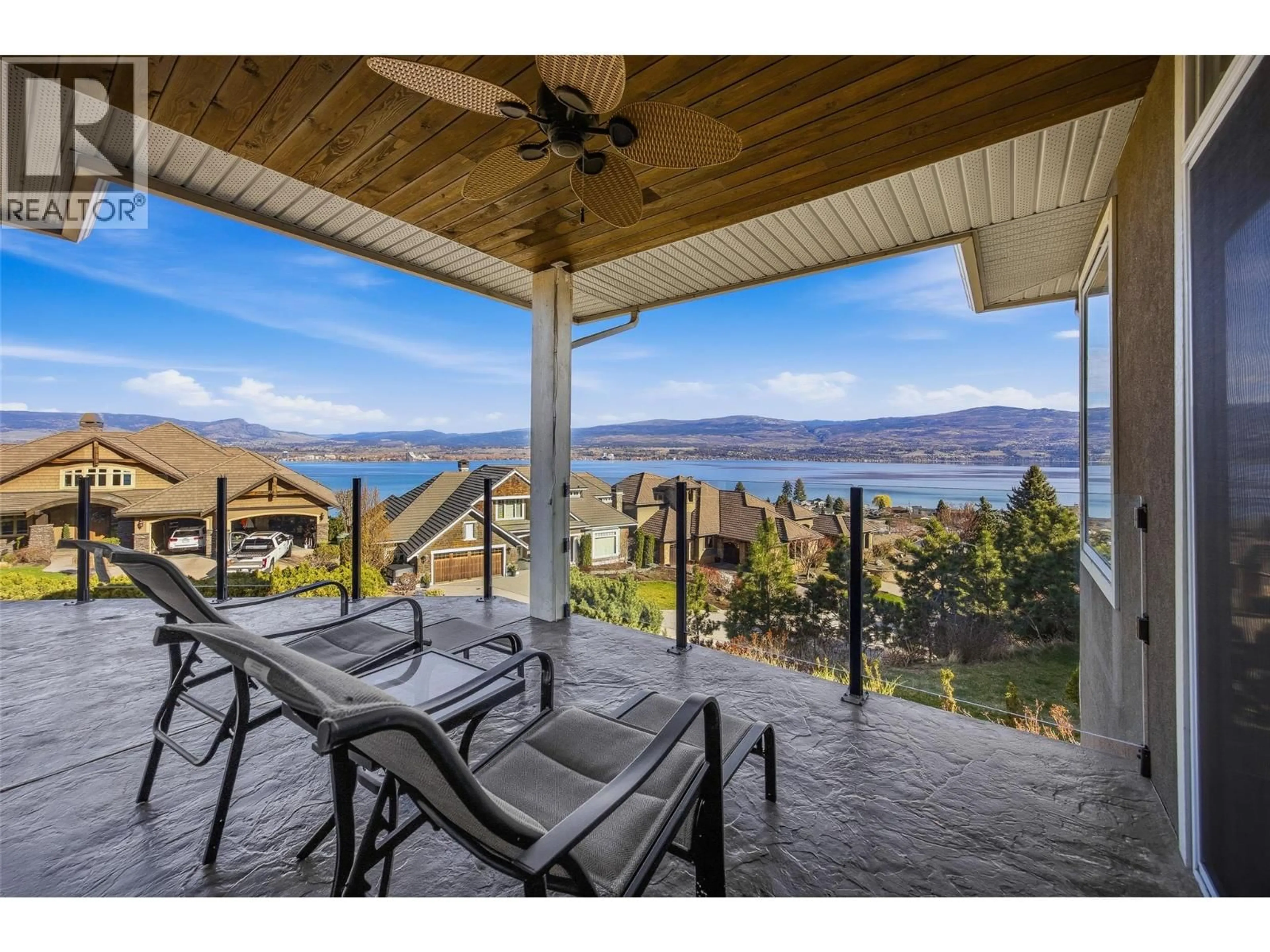Patio, water/lake/river/ocean view for 2584 LUCINDE ROAD, West Kelowna British Columbia V1Z4B1