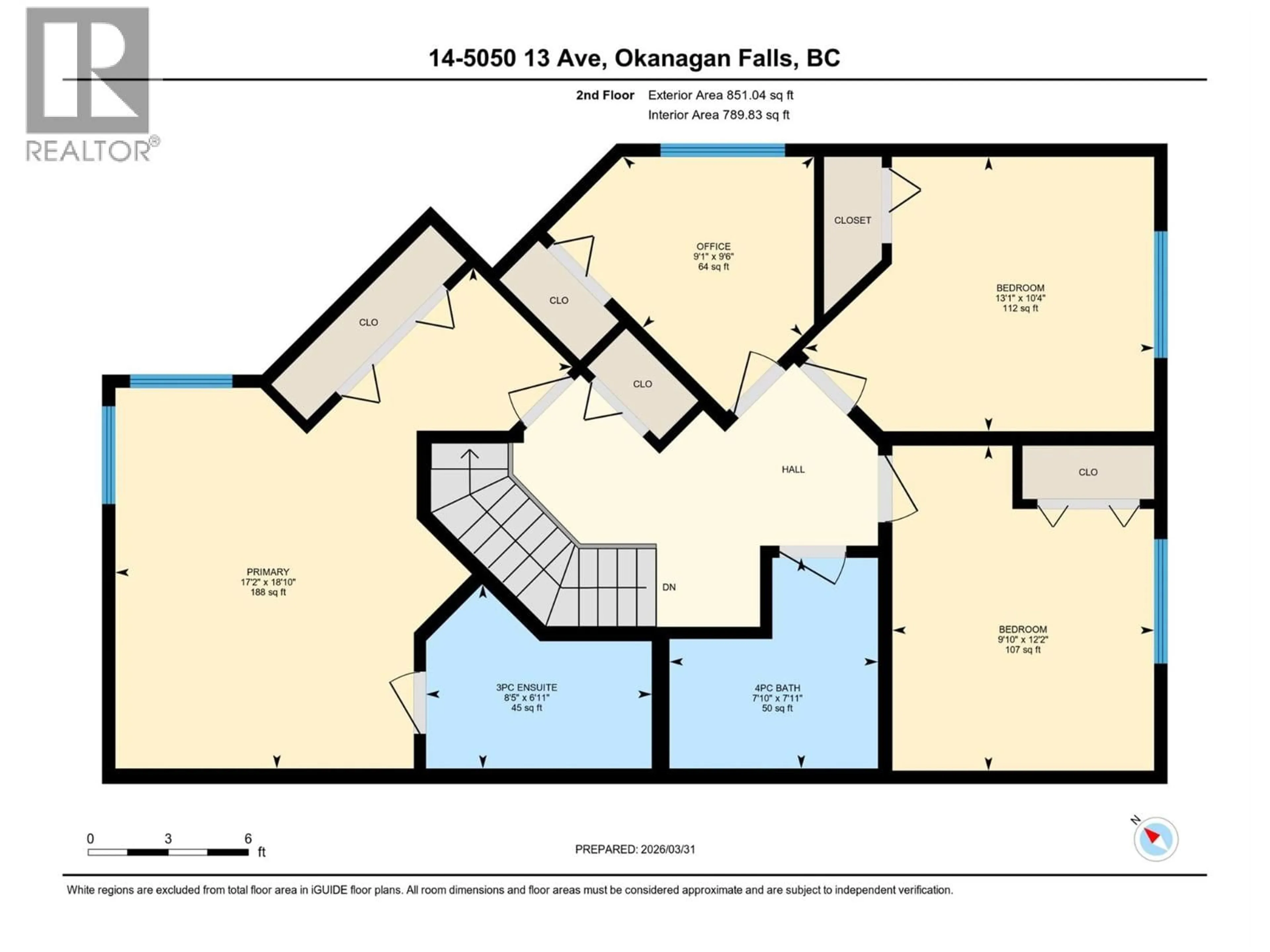Floor plan for 14 - 5050 13 AVENUE, Okanagan Falls British Columbia V0H1R4