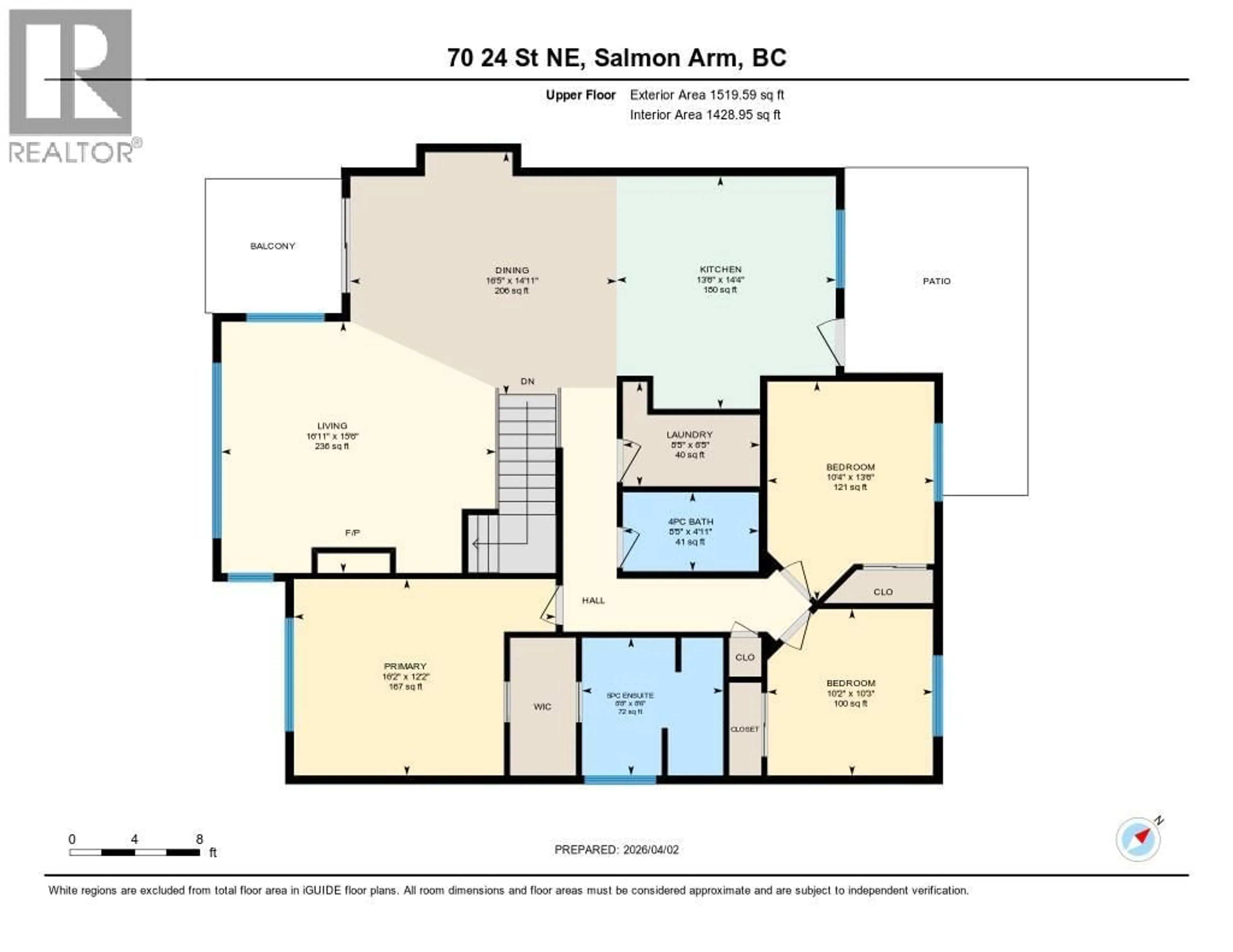 Floor plan for 70 24 STREET NORTHEAST, Salmon Arm British Columbia V1E0C2
