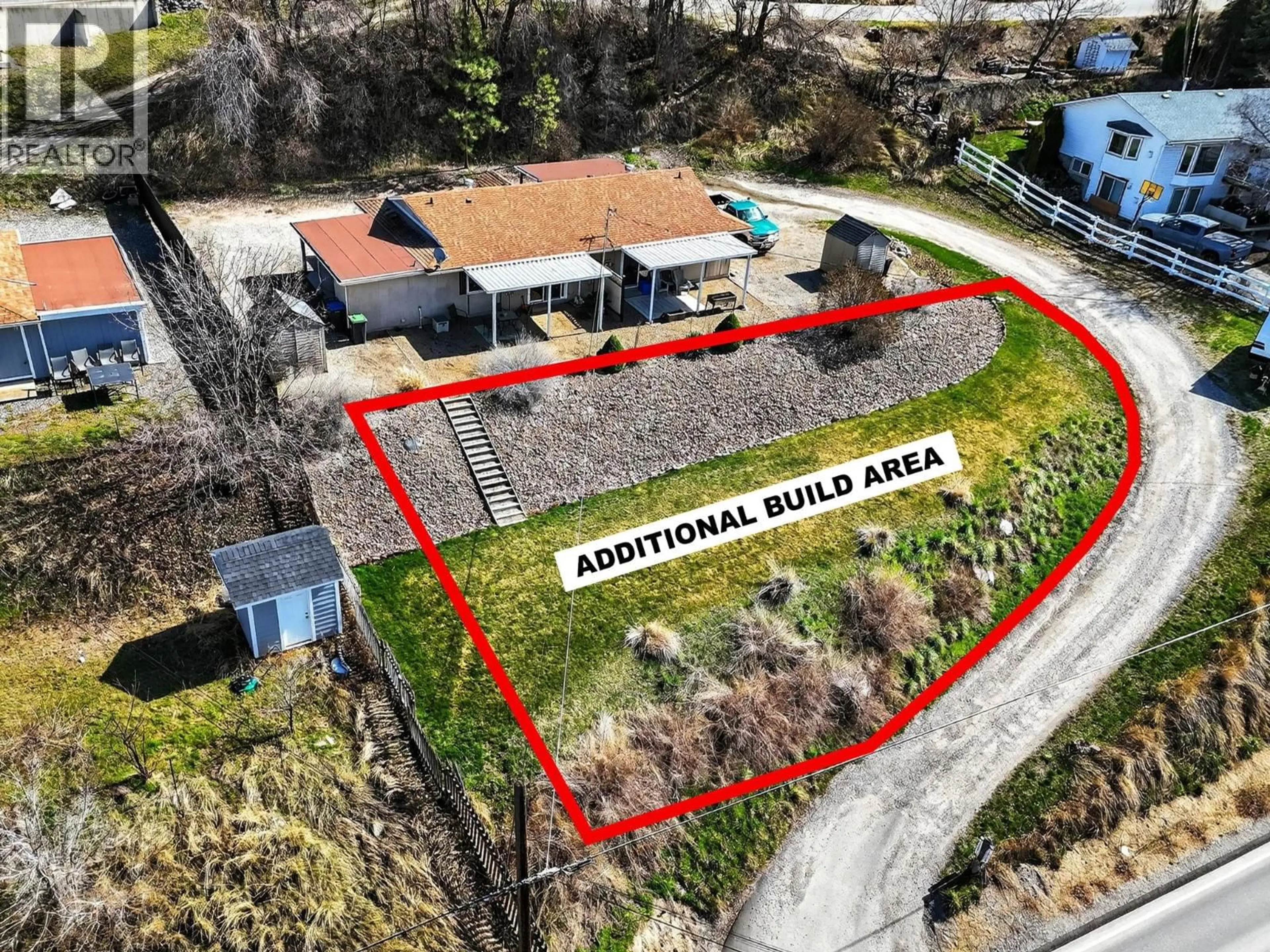 A pic from outside/outdoor area/front of a property/back of a property/a pic from drone, building for 11263 LODGE ROAD, Lake Country British Columbia V4V1Y2