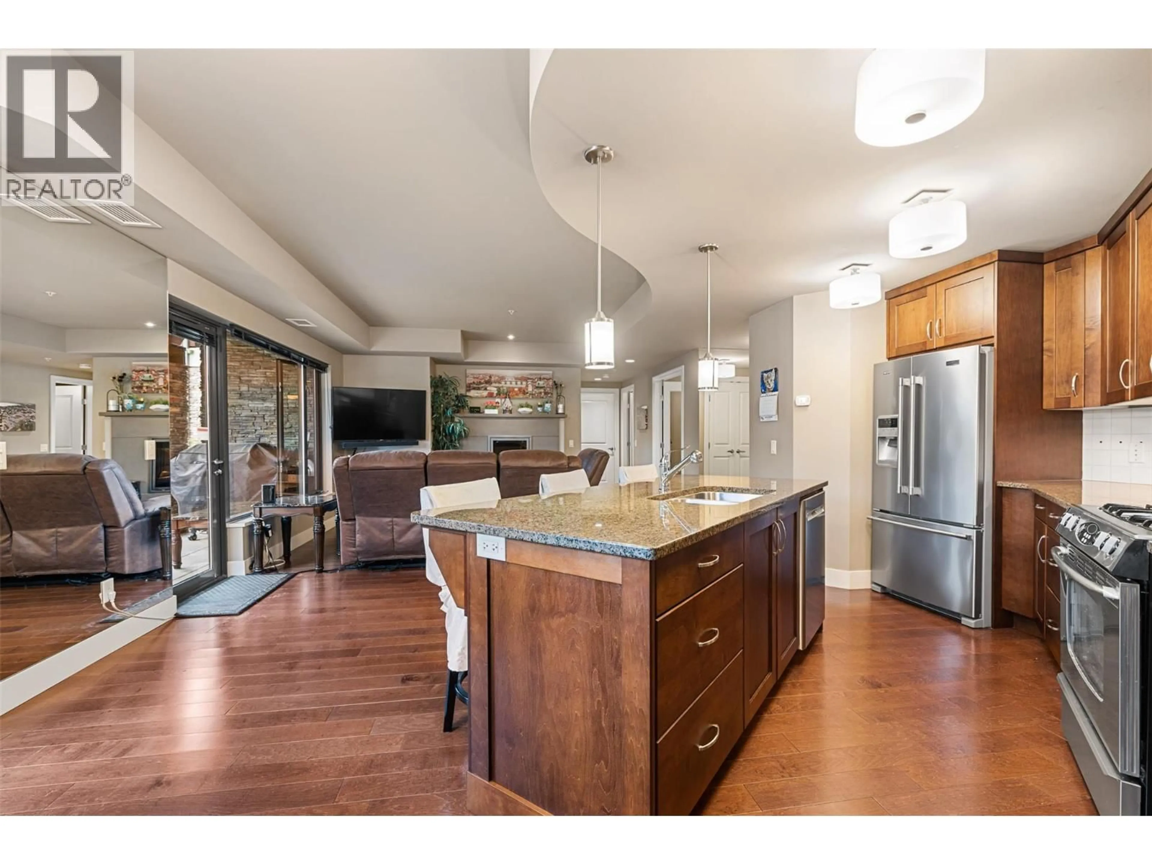 Open concept kitchen, unknown for 117 - 580 SARSONS ROAD, Kelowna British Columbia V1W5H5