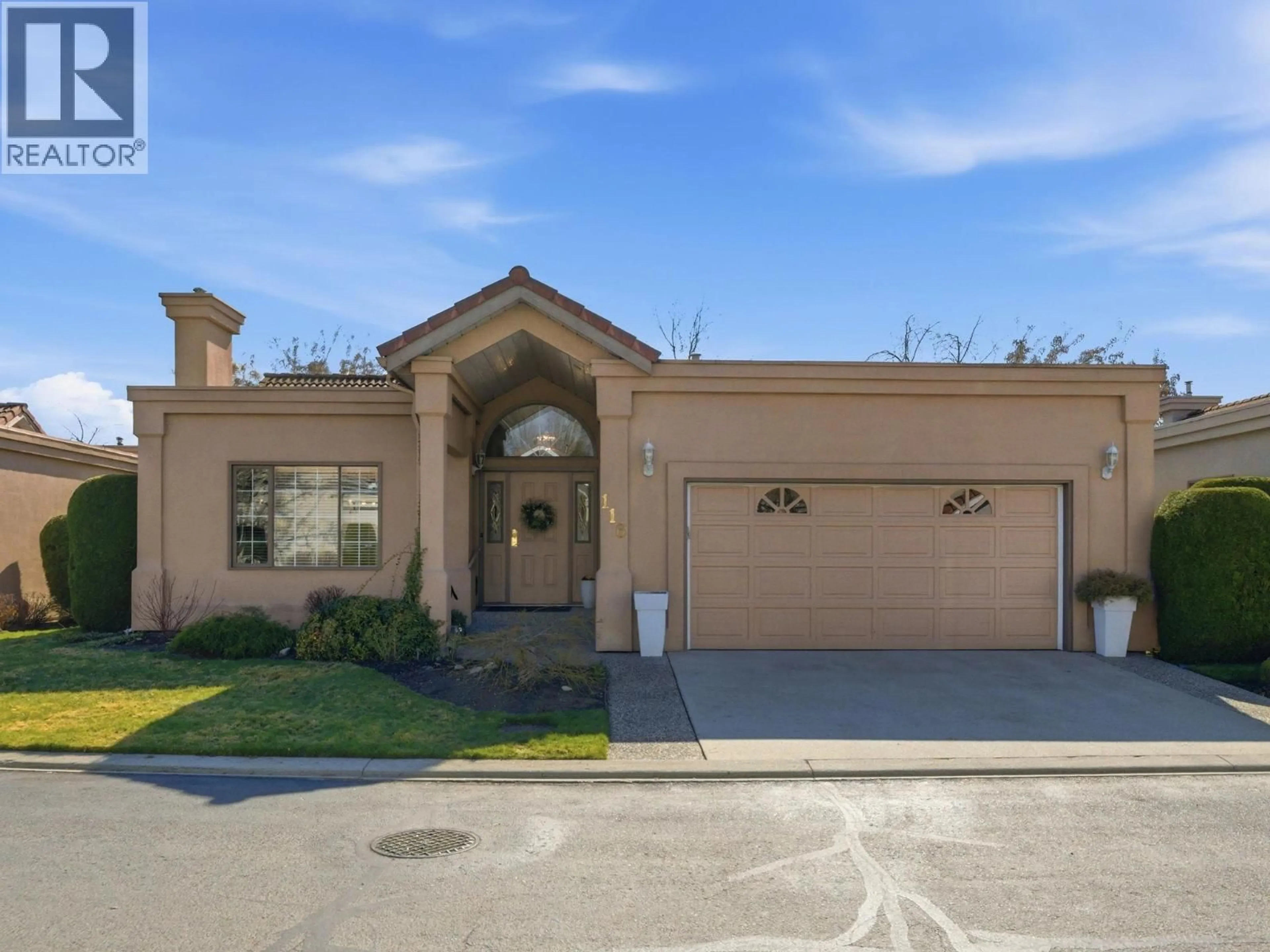 Home with brick exterior material, street for 116 - 650 LEXINGTON DRIVE, Kelowna British Columbia V1W3B6