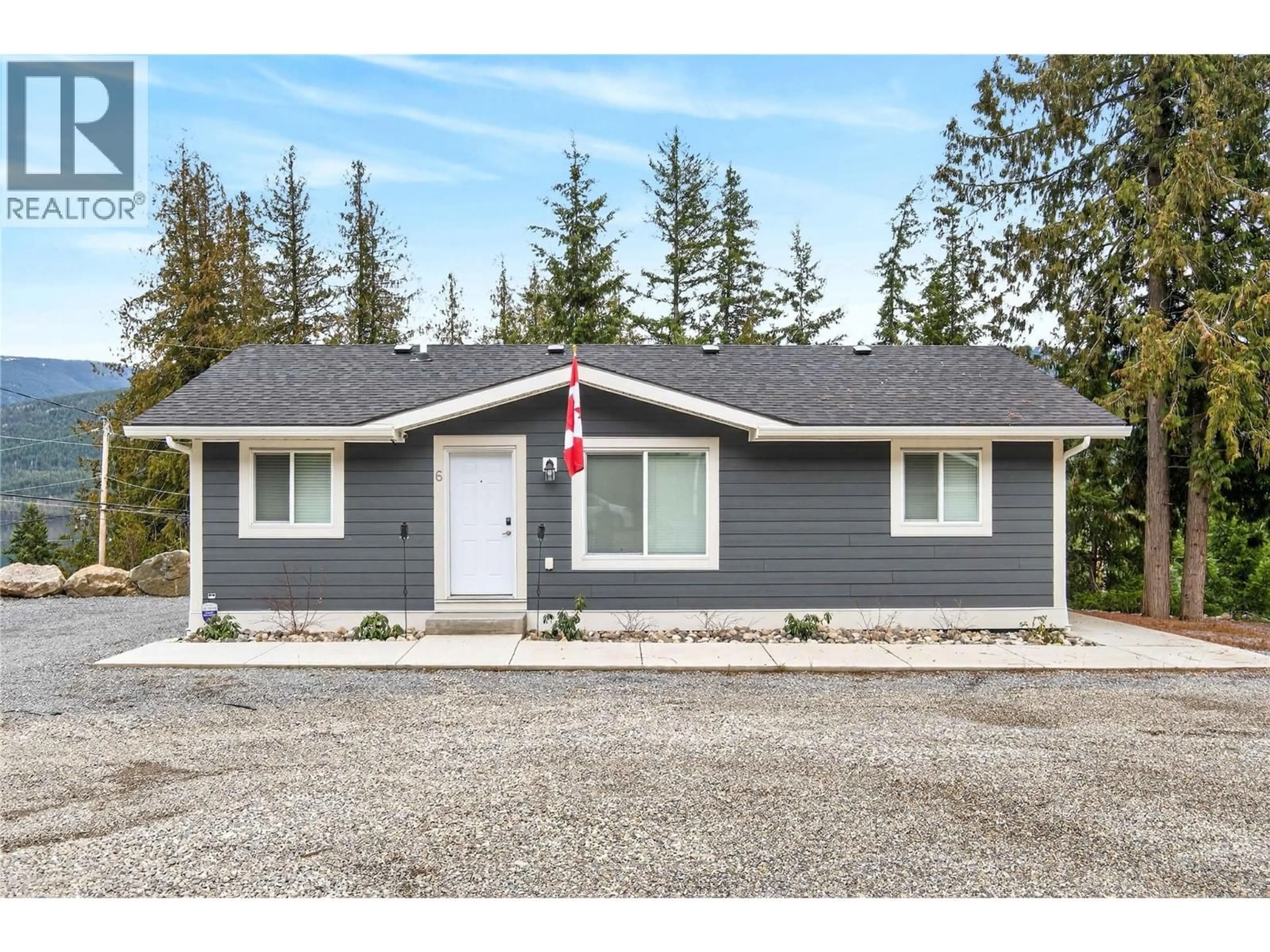 Home with vinyl exterior material, street for 6 - 3639 PARRI ROAD, Sorrento British Columbia V0E2W0