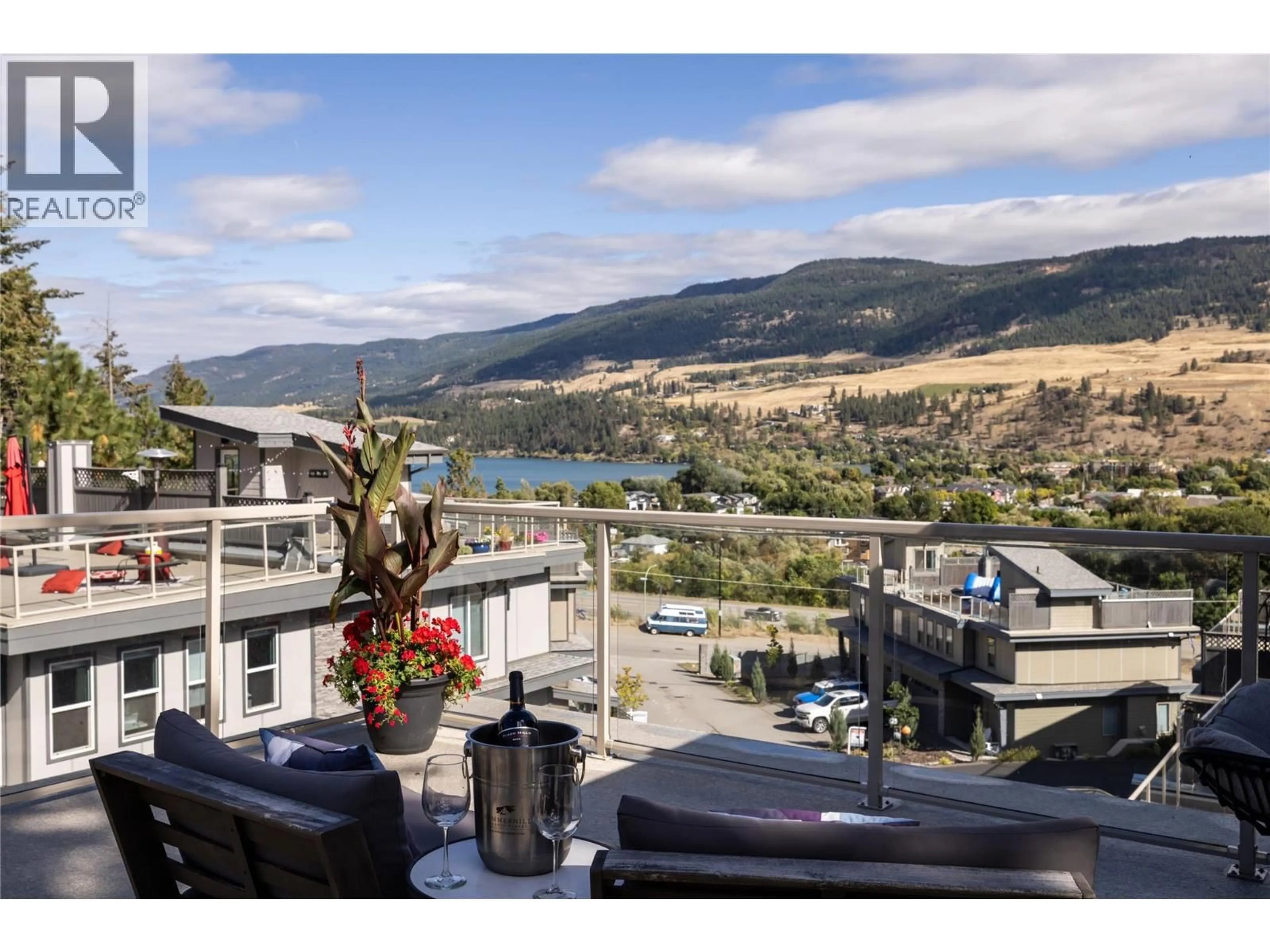 Patio, water/lake/river/ocean view for 13 - 2893 ROBINSON ROAD, Lake Country British Columbia V4V1H8