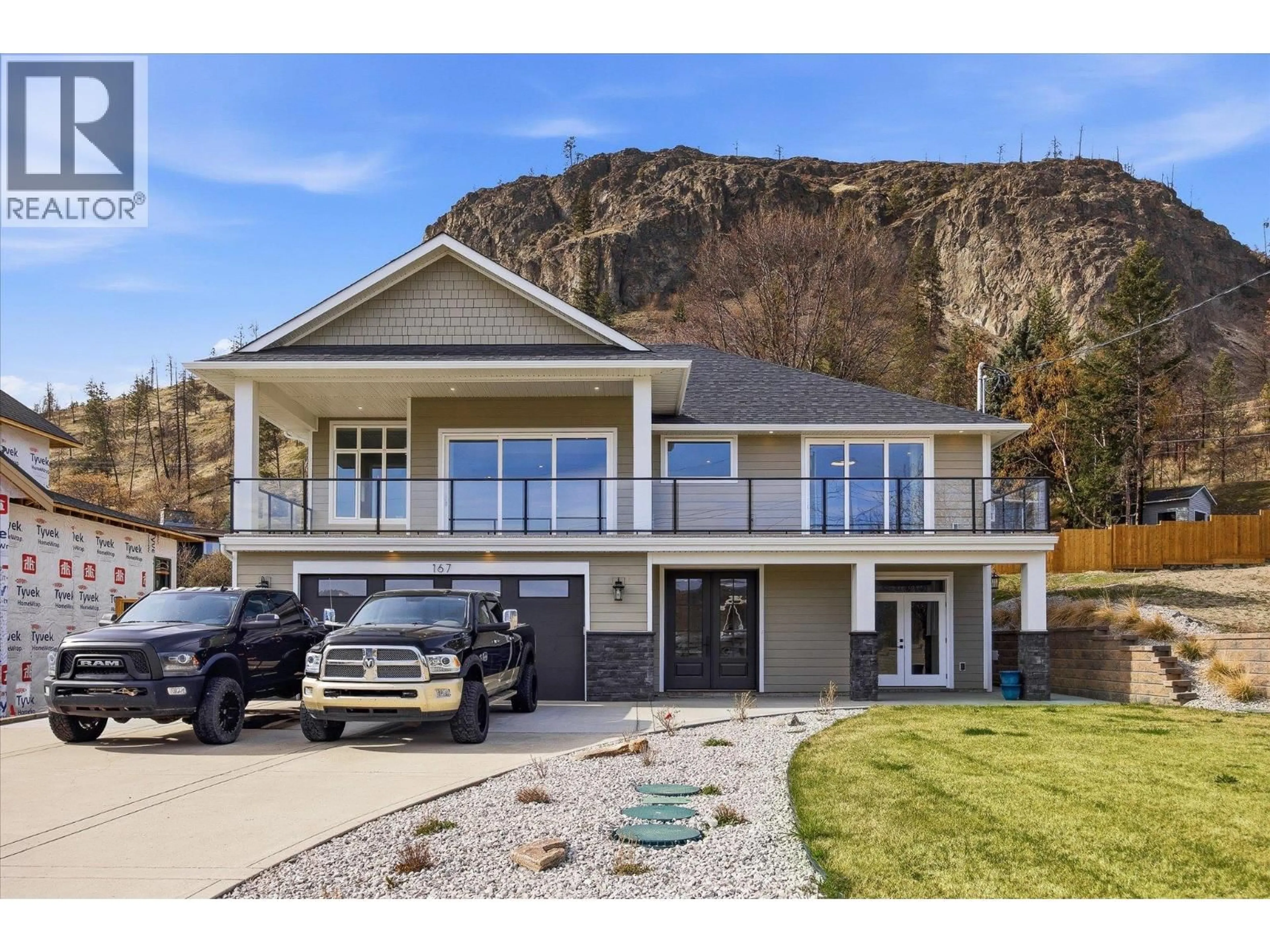 Home with vinyl exterior material, mountain view for 167 HELDON COURT, West Kelowna British Columbia V1Z3S5