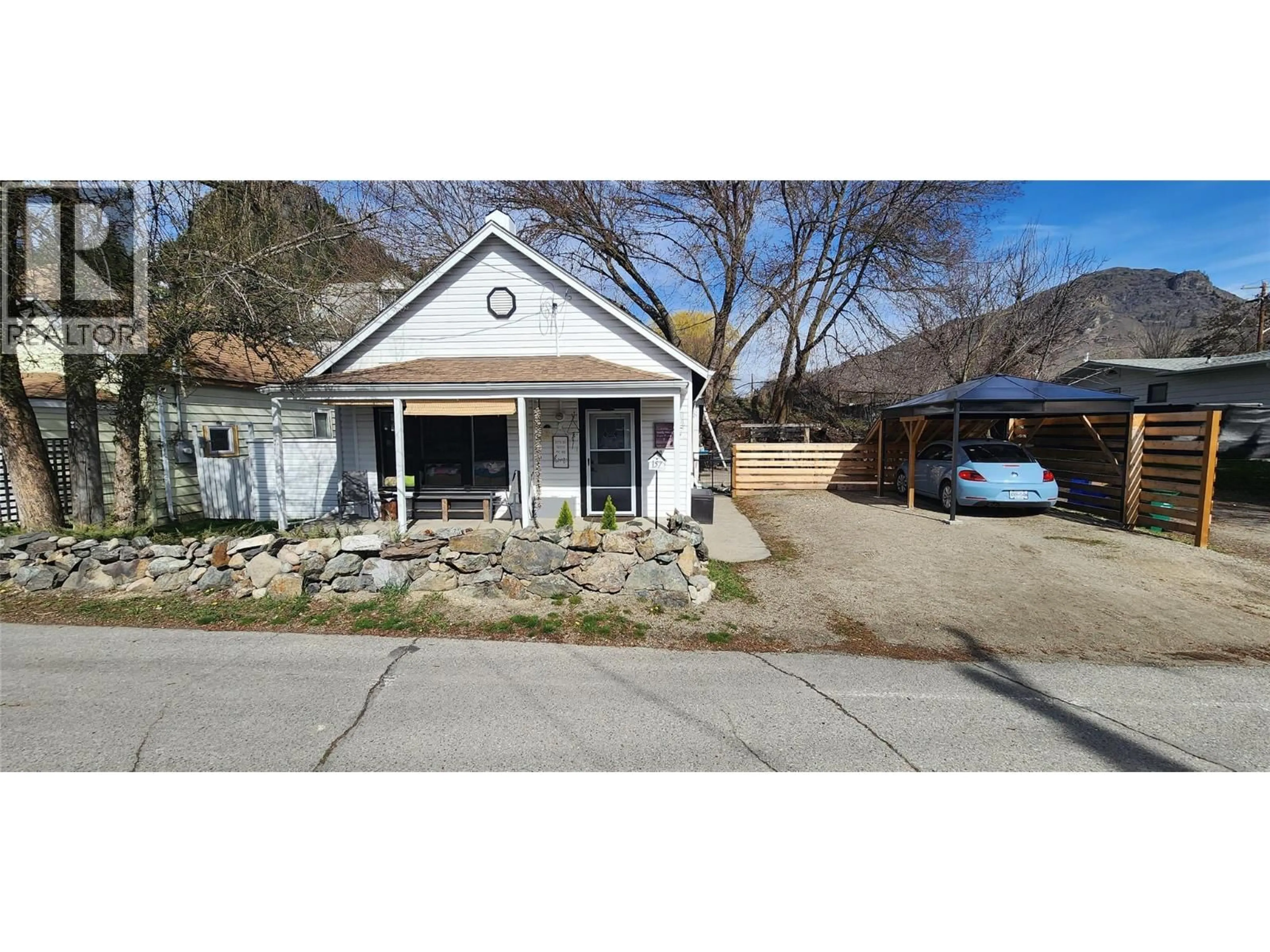 A pic from outside/outdoor area/front of a property/back of a property/a pic from drone, street for 157 75TH AVENUE, Grand Forks British Columbia V0H1H0
