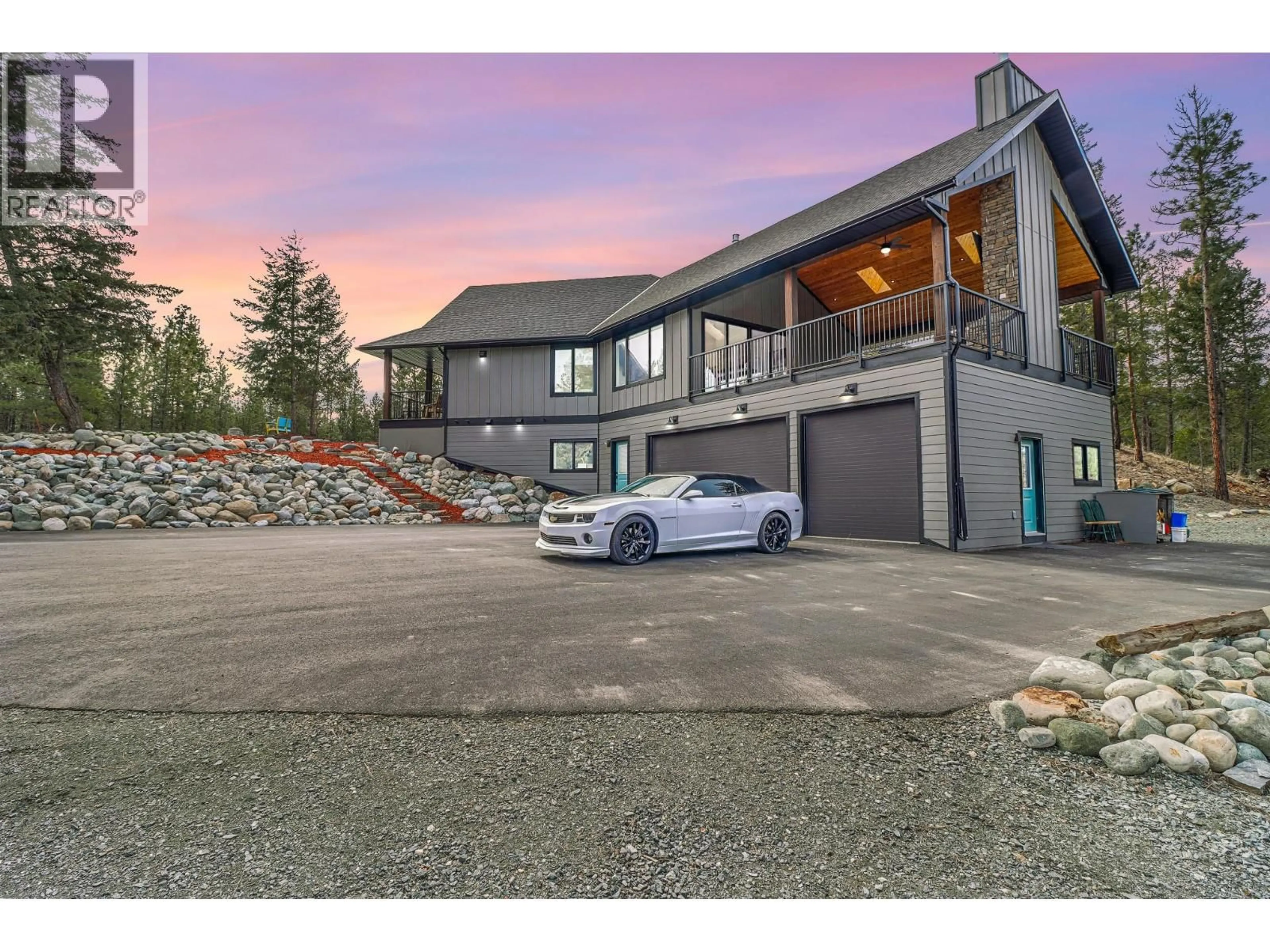A pic from outside/outdoor area/front of a property/back of a property/a pic from drone, mountain view for 136 PURCELL PLACE, Cranbrook British Columbia V1C0C6
