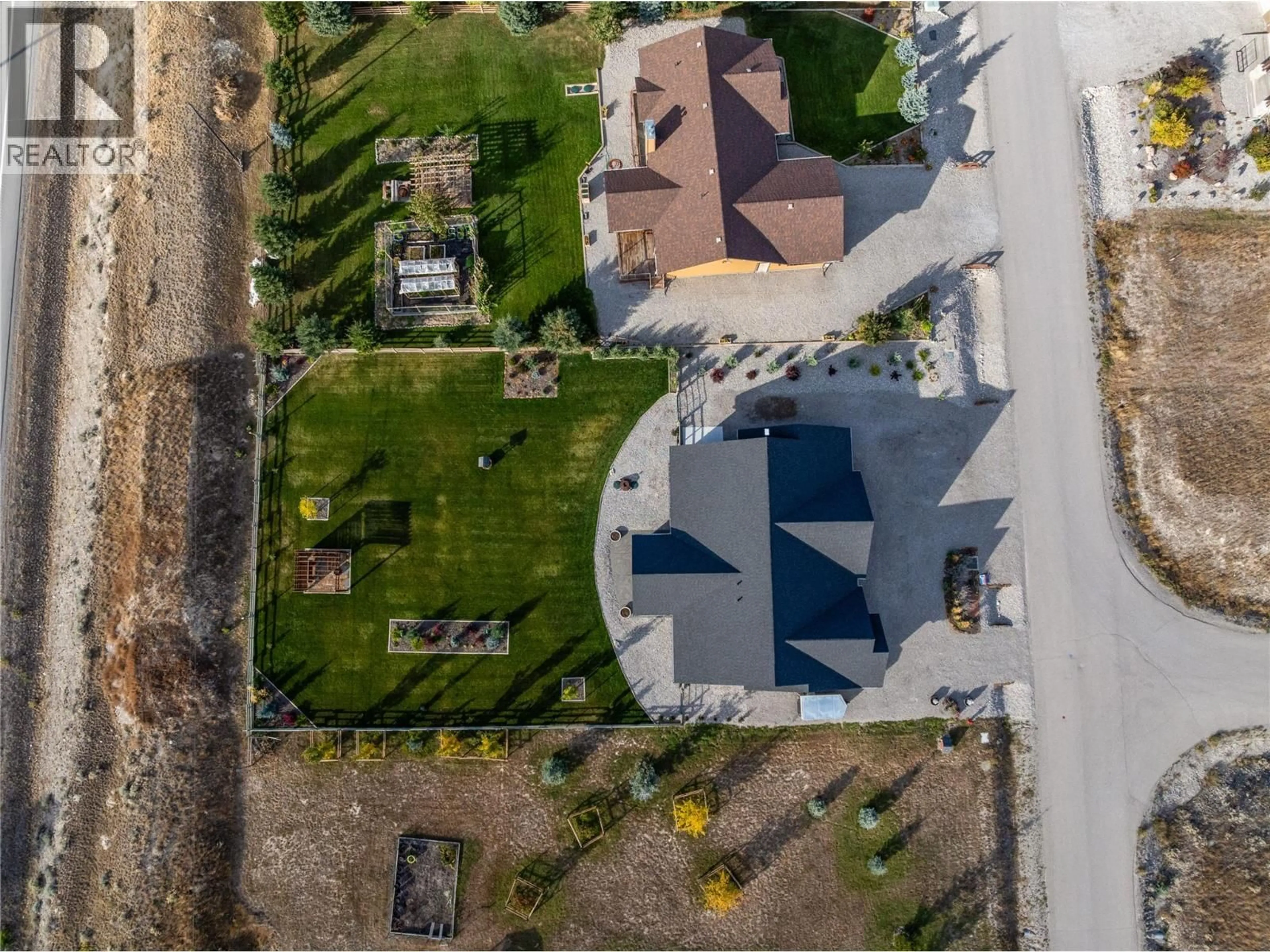 A pic from outside/outdoor area/front of a property/back of a property/a pic from drone, street for 6909 COLUMBIA RIDGE DRIVE, Fairmont Hot Springs British Columbia V0B1L2