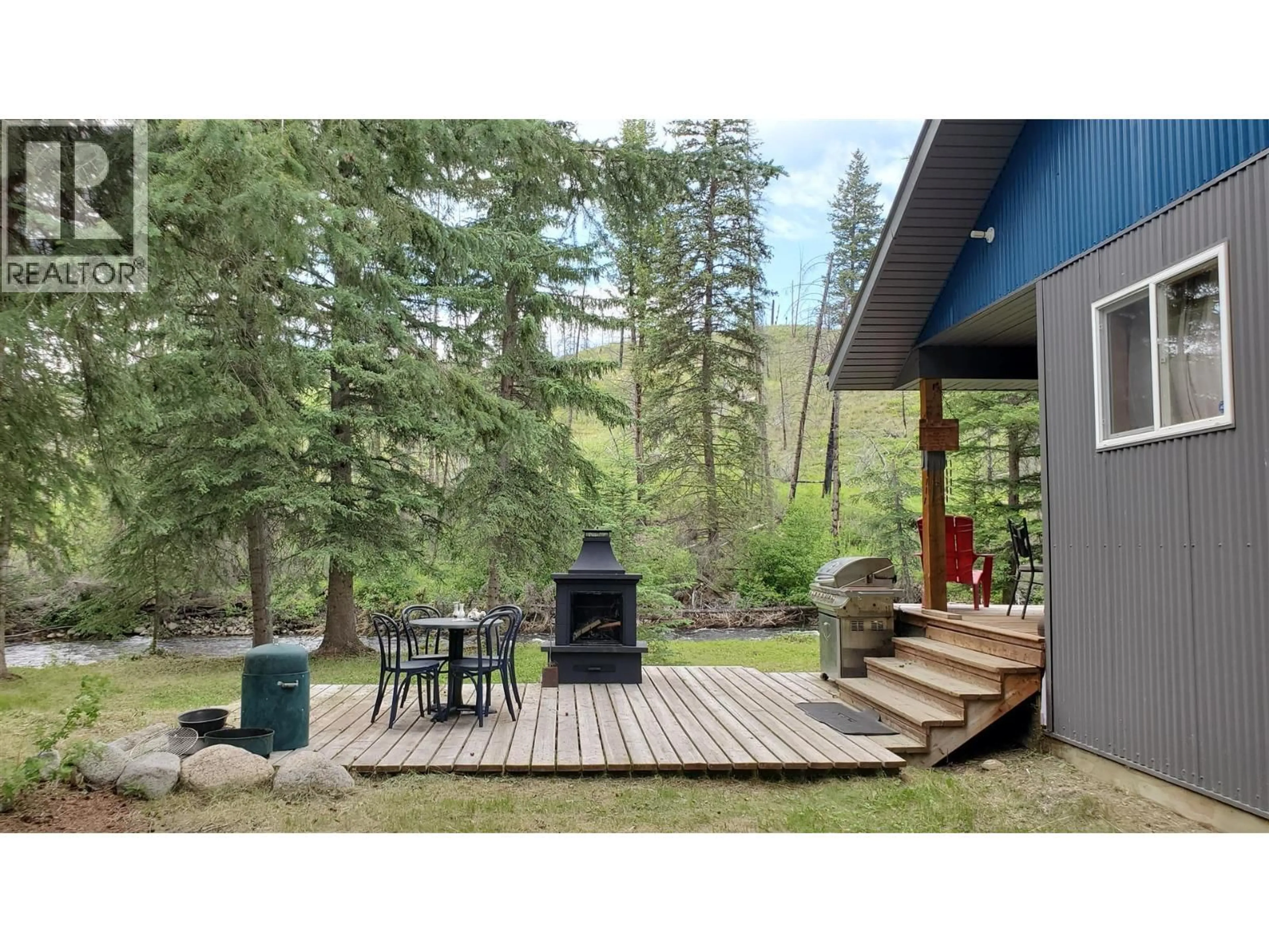 Patio, forest/trees view for DL 3849 HUTCHISON ROAD, Clinton British Columbia V0K1K0