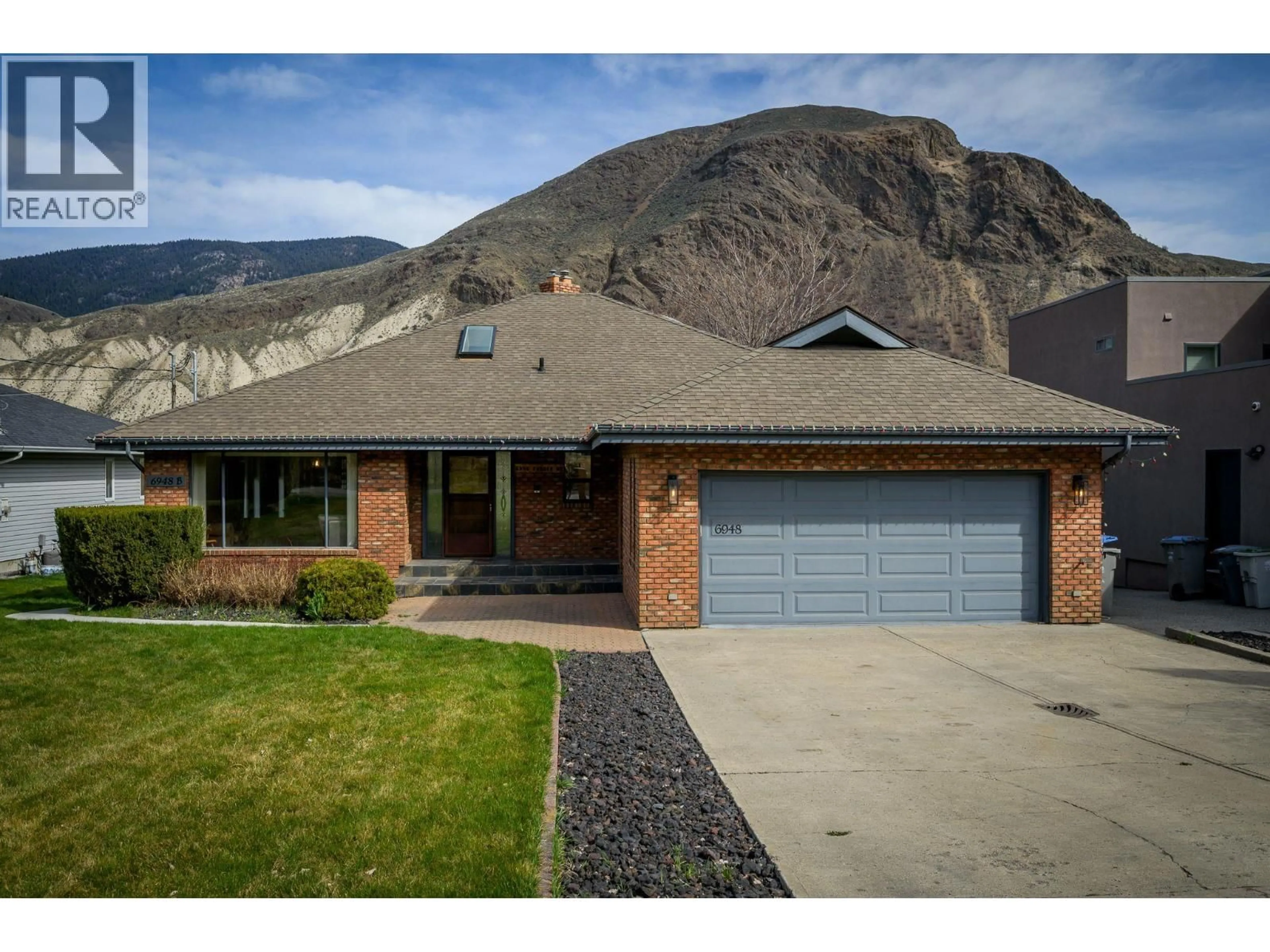 Home with brick exterior material, mountain view for 6948 FURRER ROAD, Kamloops British Columbia V2C4V9