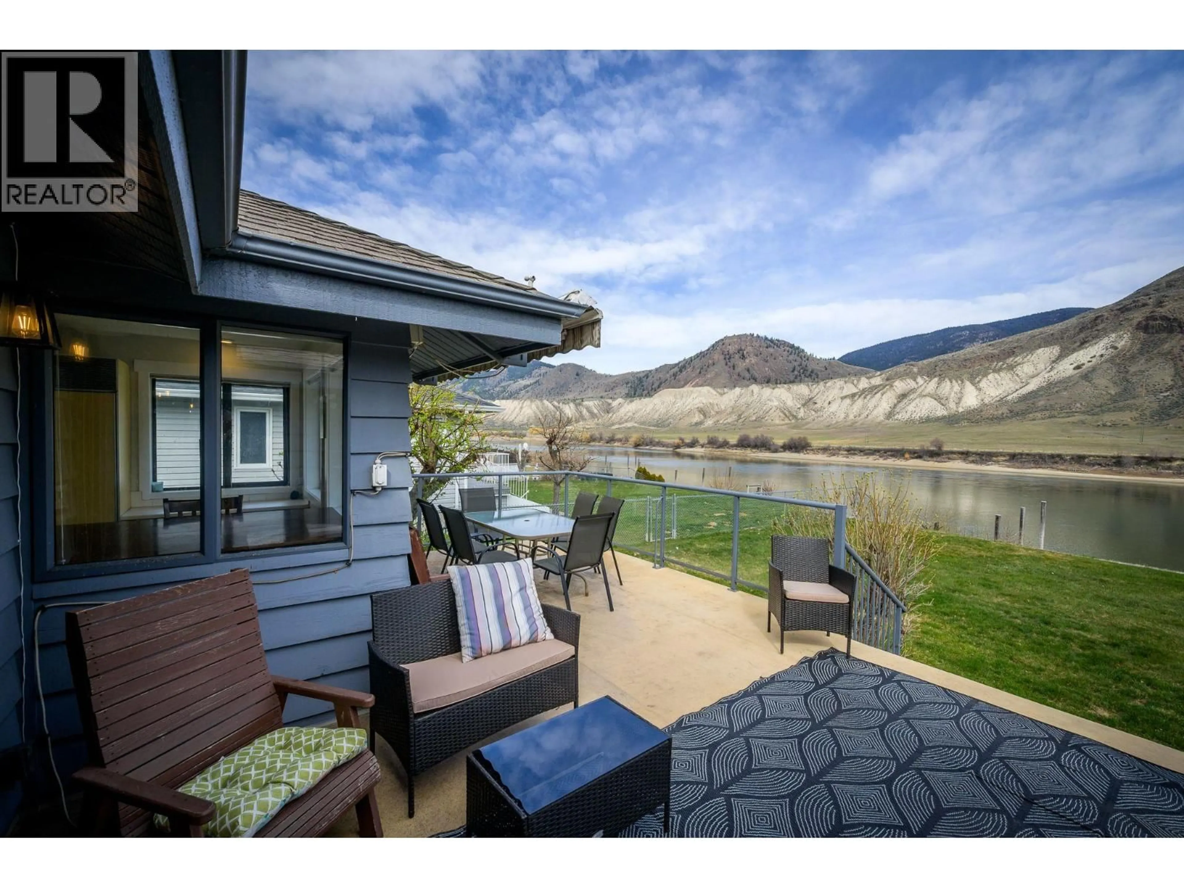 Patio, water/lake/river/ocean view for 6948 FURRER ROAD, Kamloops British Columbia V2C4V9