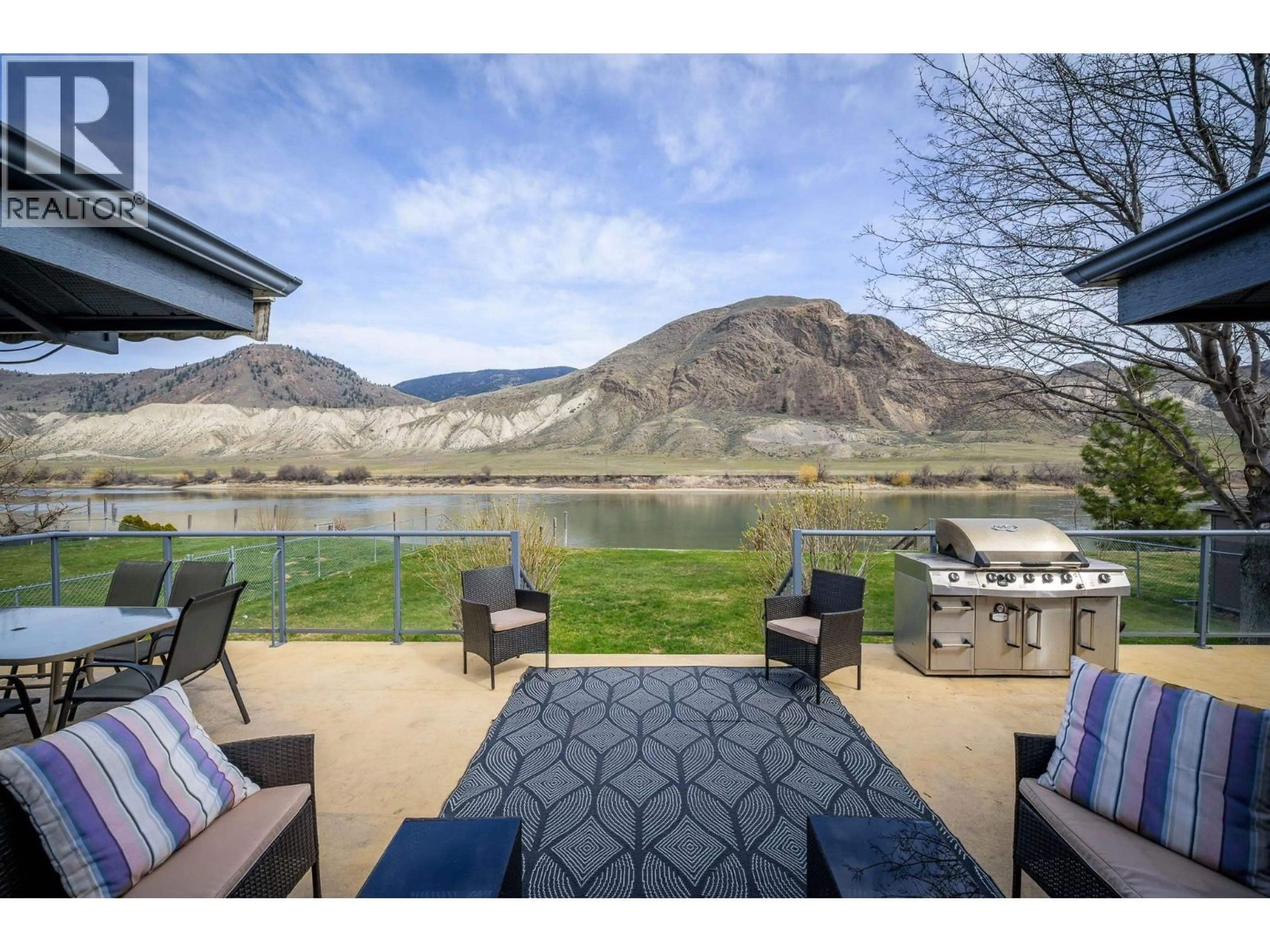 Patio, water/lake/river/ocean view for 6948 FURRER ROAD, Kamloops British Columbia V2C4V9
