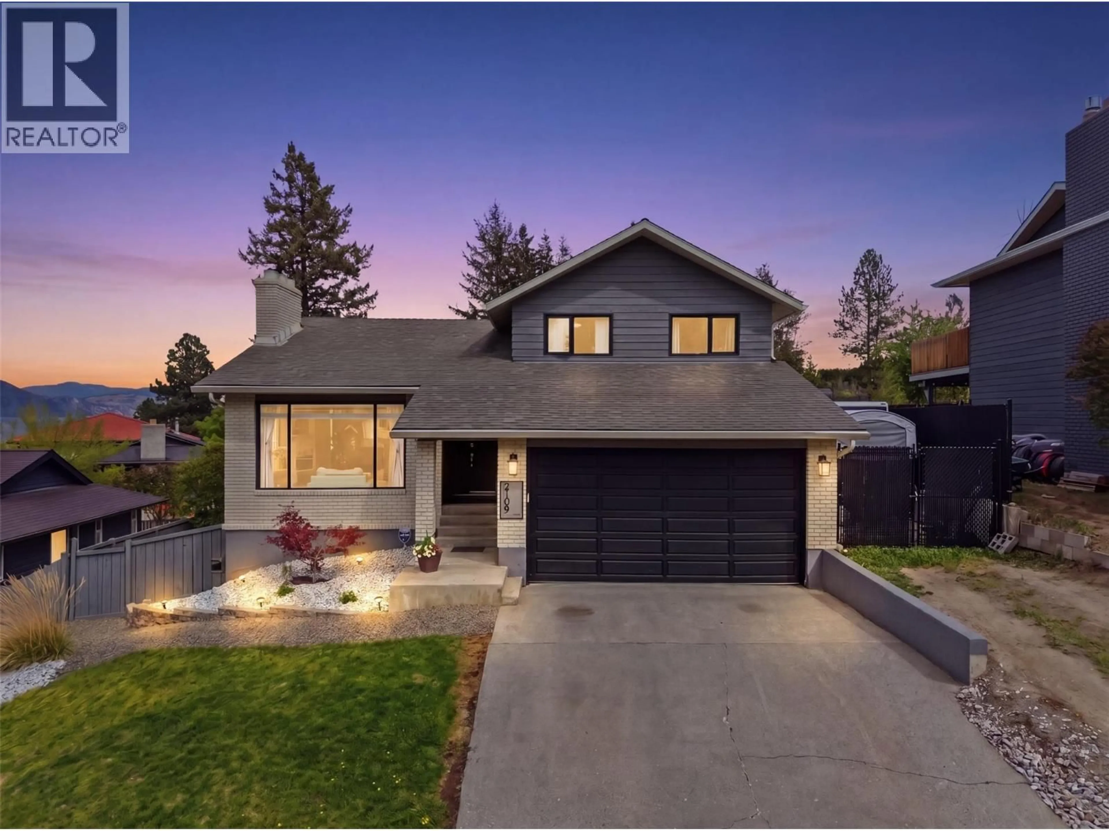 Home with brick exterior material, street for 2109 VAN HORNE DRIVE, Kamloops British Columbia V1S1G4