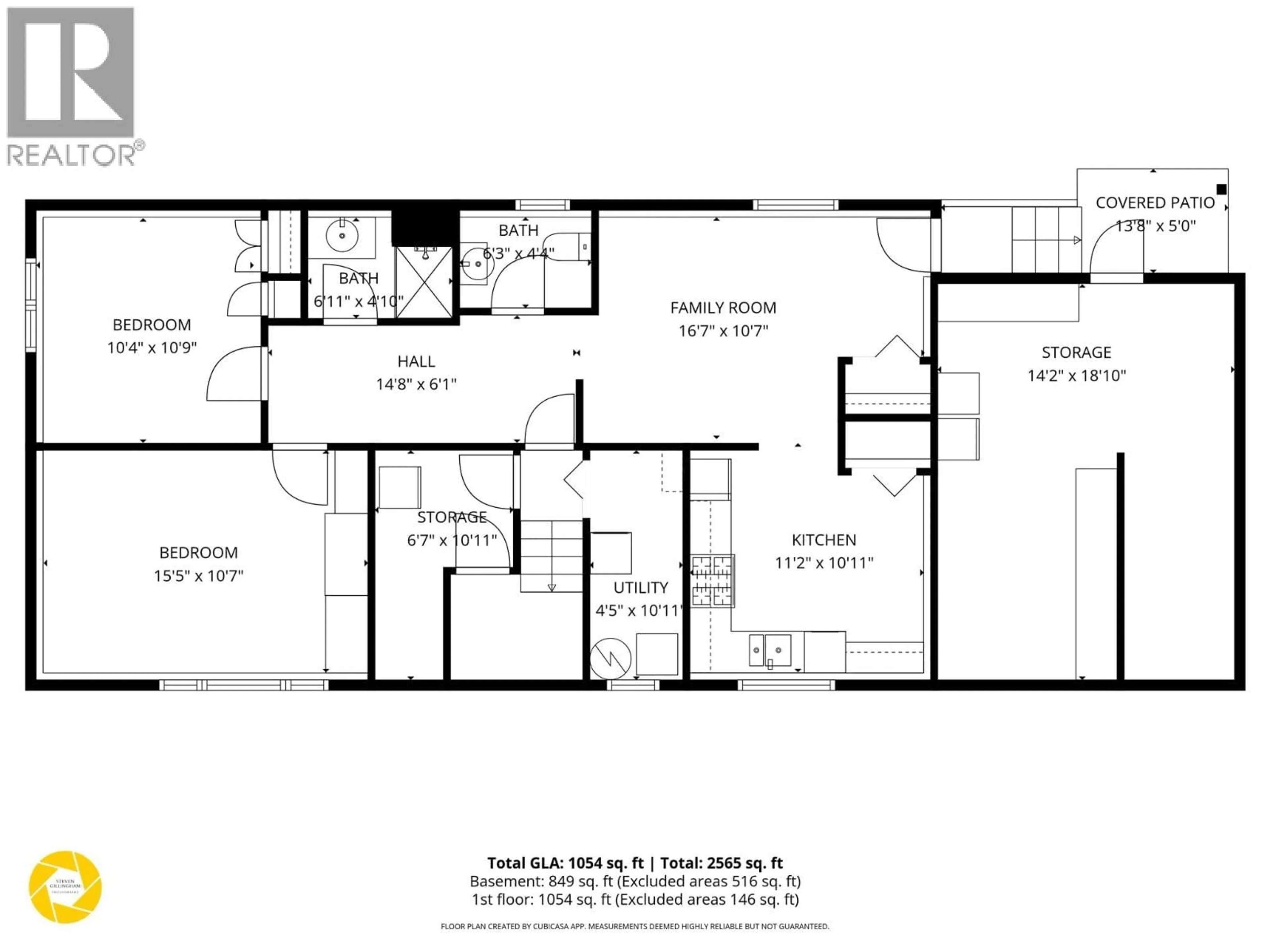 Floor plan for 4857 BOLEAN DRIVE, Kamloops British Columbia V2H1M3