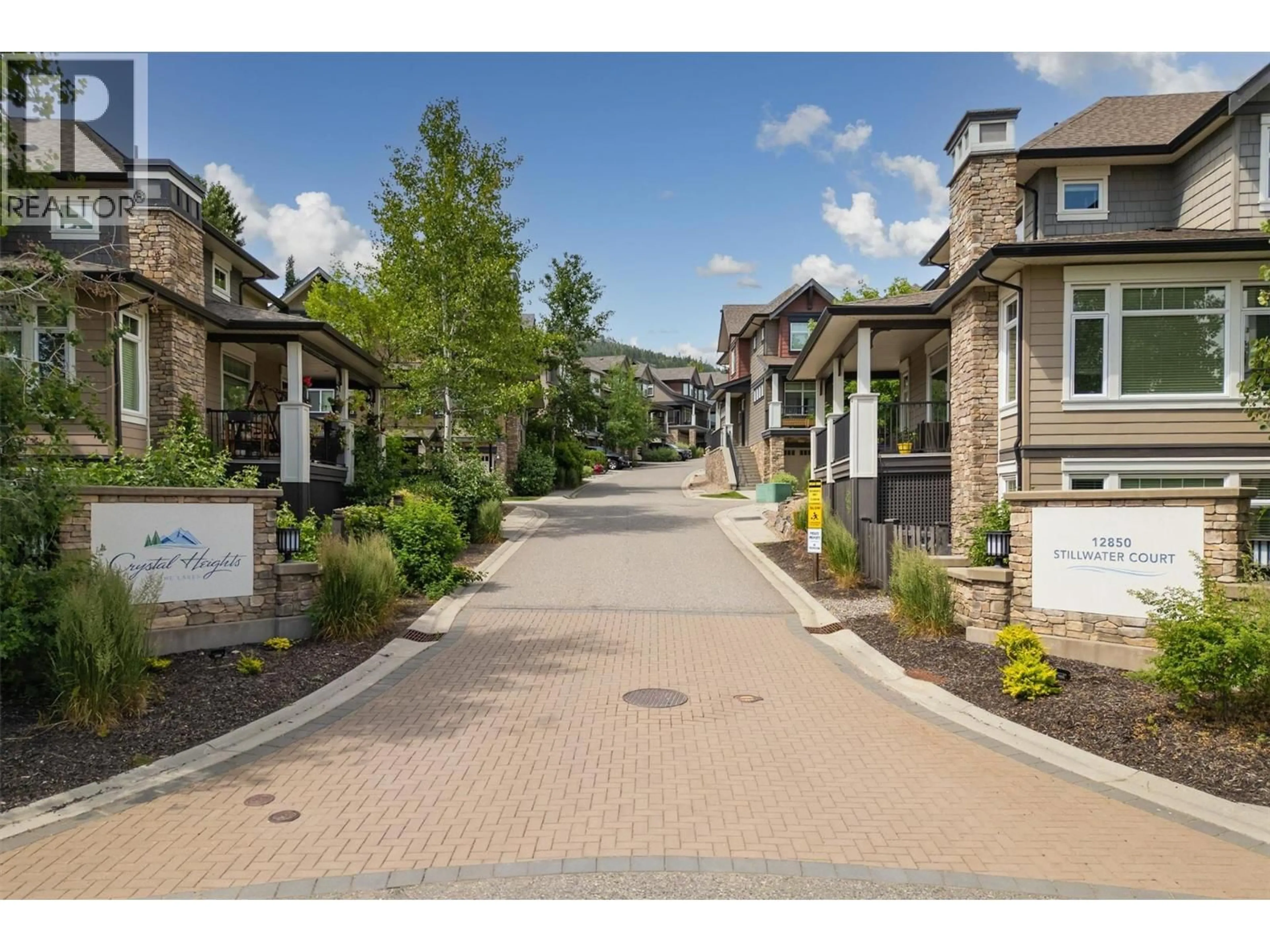 Patio, street for 6 - 12850 STILLWATER COURT, Lake Country British Columbia V4V2S9