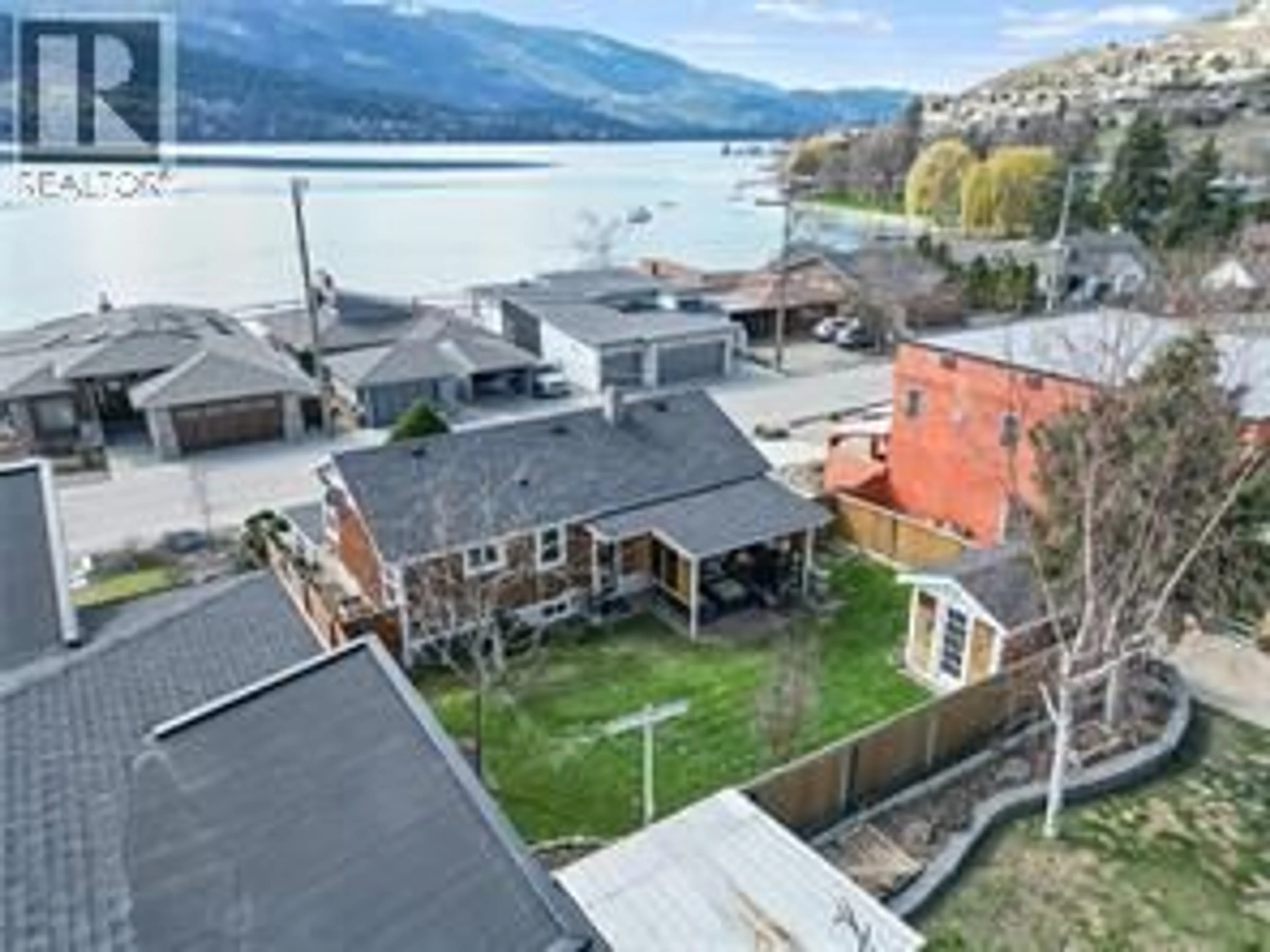 A pic from outside/outdoor area/front of a property/back of a property/a pic from drone, water/lake/river/ocean view for 13505 WESTKAL ROAD, Coldstream British Columbia V1B1Y7