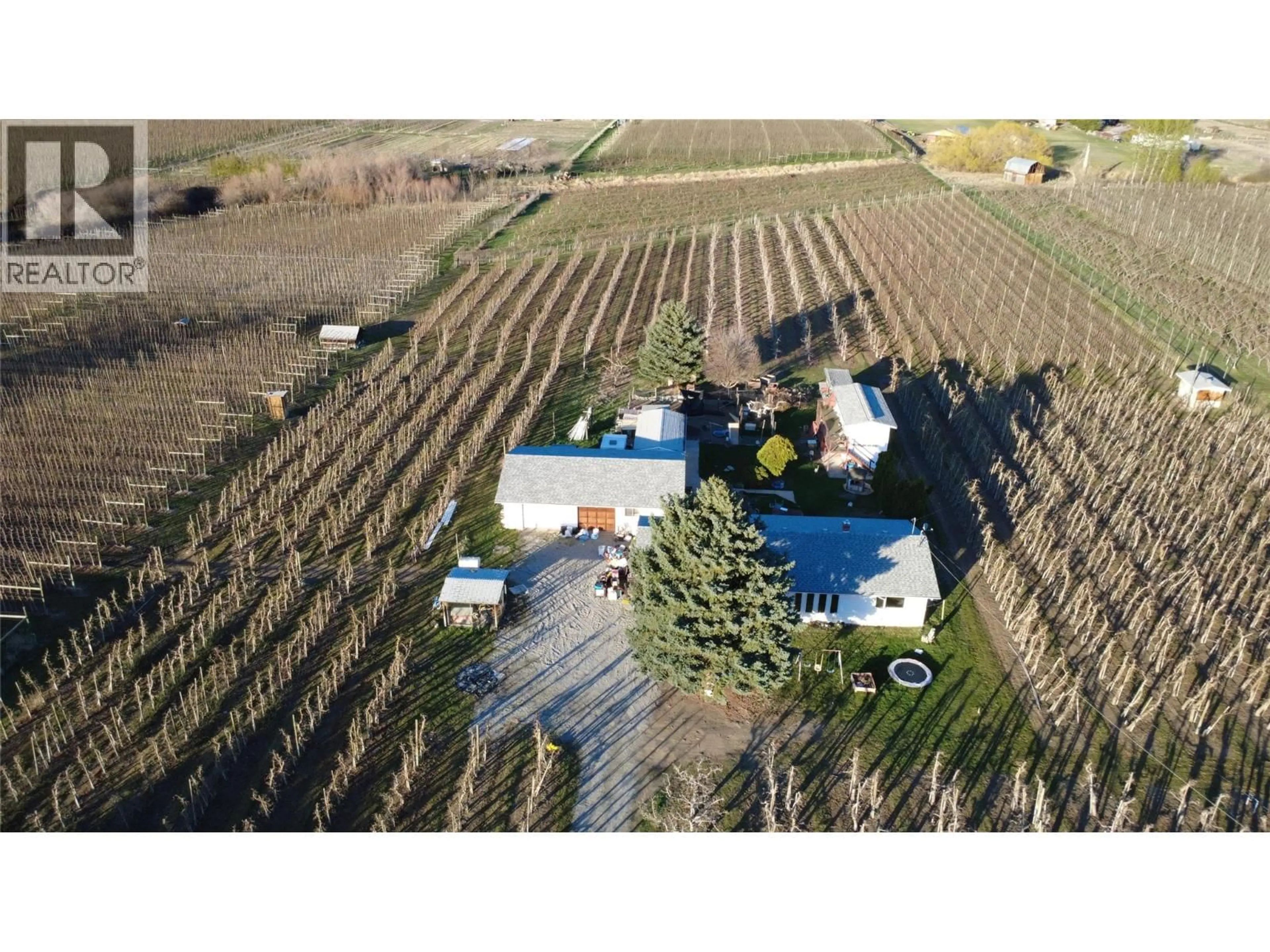 A pic from outside/outdoor area/front of a property/back of a property/a pic from drone, unknown for 2292 AGAR ROAD, Cawston British Columbia V0X1C2