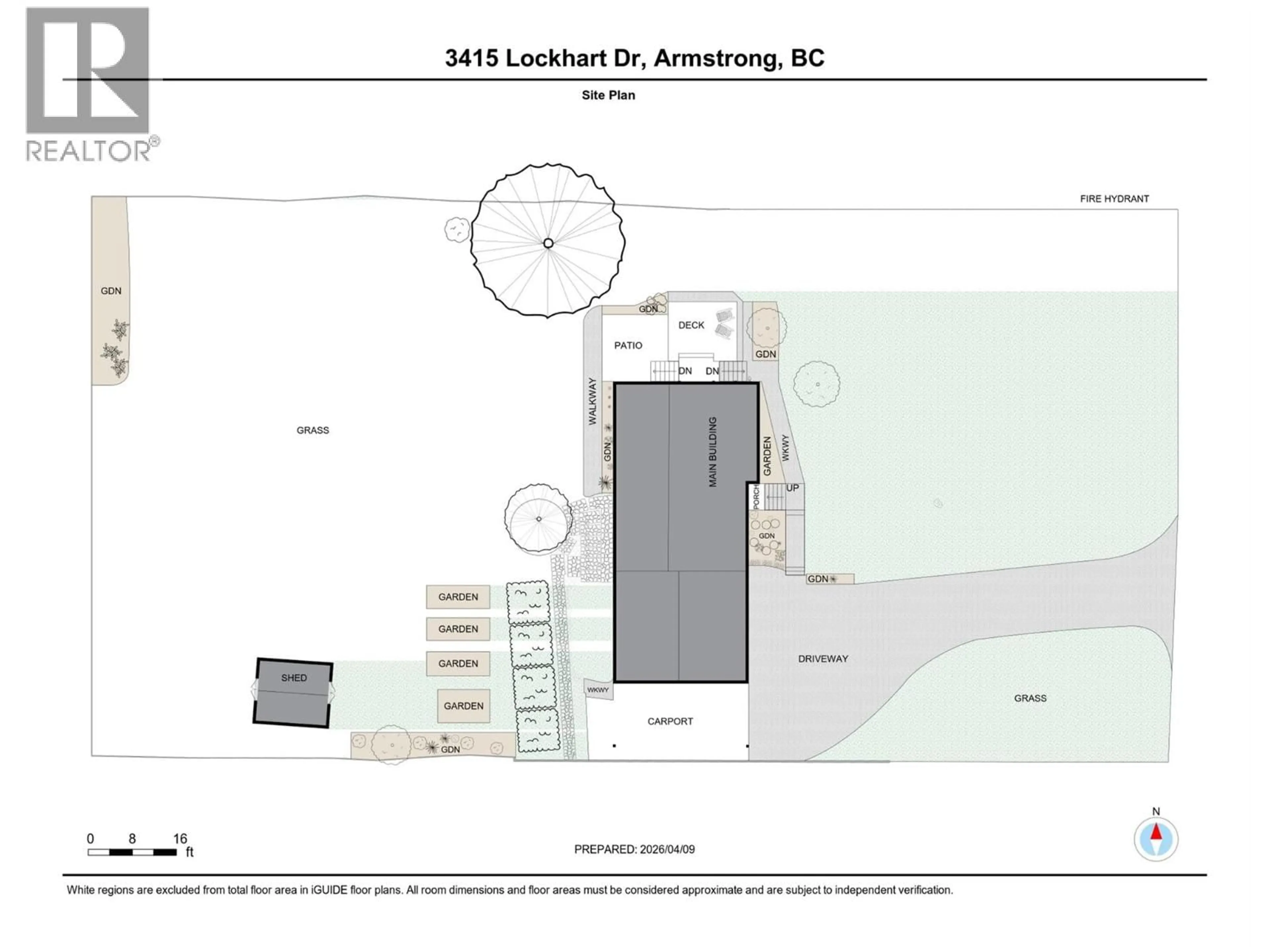 Floor plan for 3415 LOCKHART DRIVE, Spallumcheen British Columbia V4Y0S8