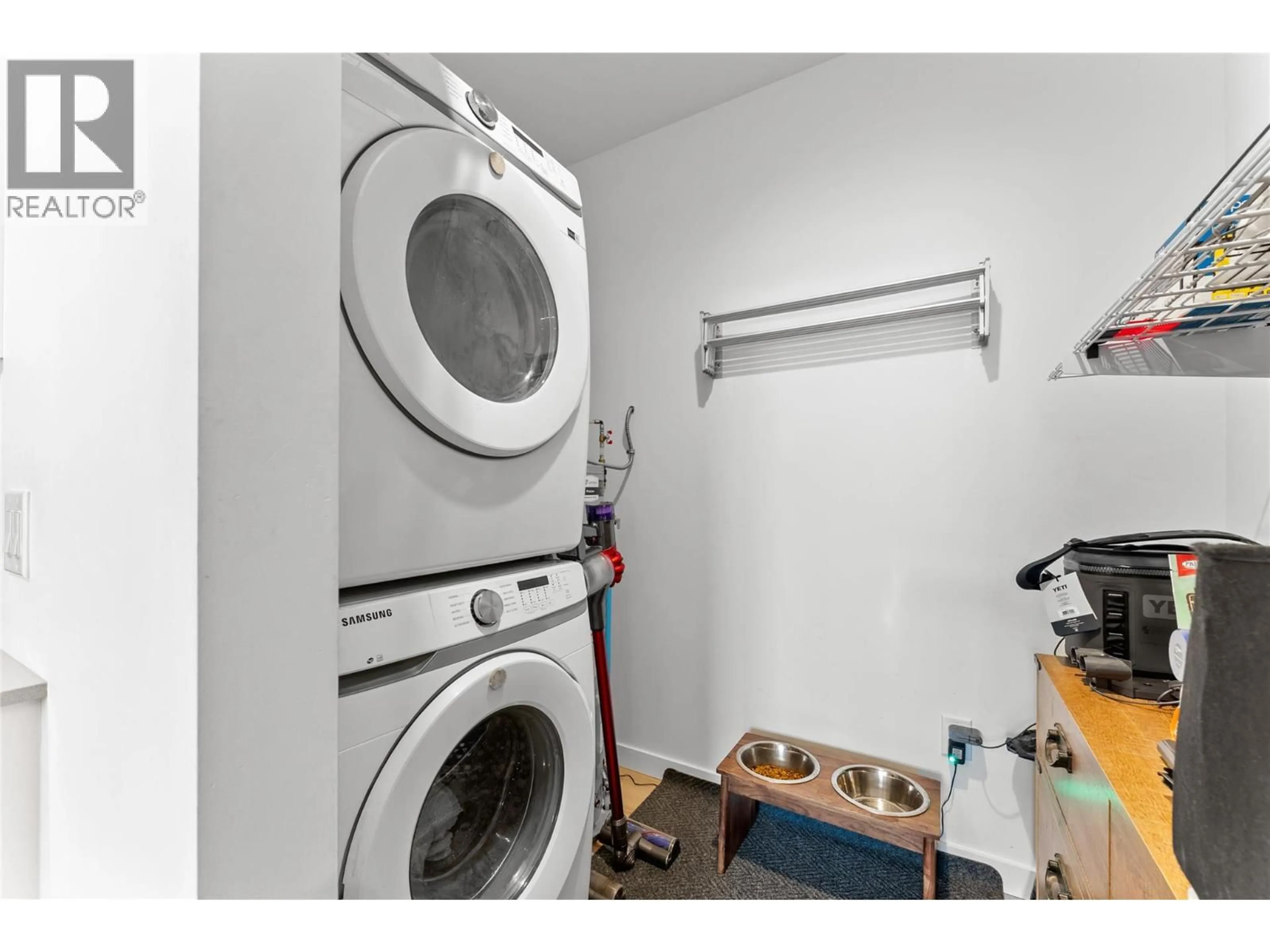 Laundry room for 609 - 660 CAWSTON AVENUE NORTH, Kelowna British Columbia V1Y2L1