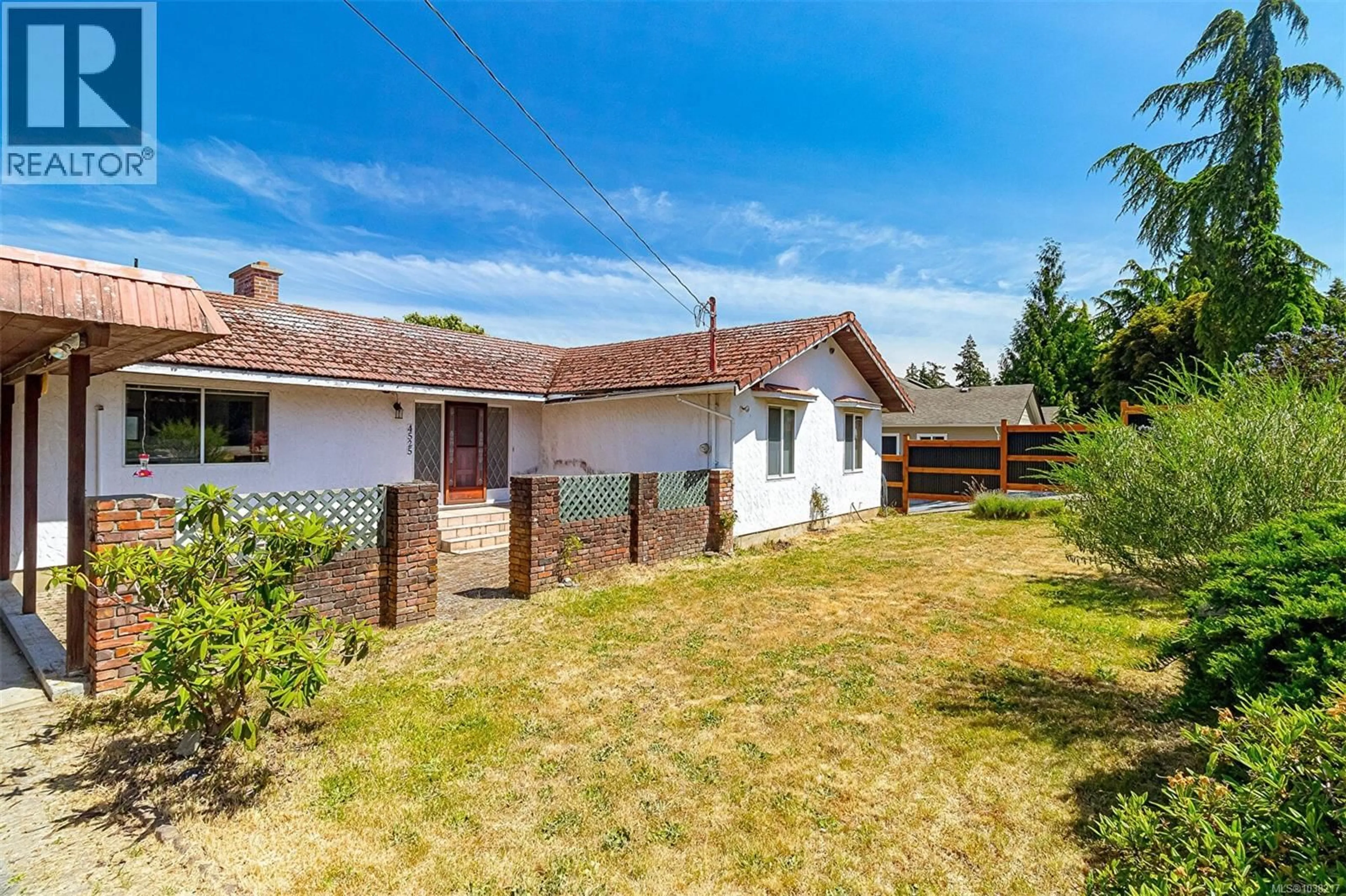A pic from outside/outdoor area/front of a property/back of a property/a pic from drone, building for 4525 GREENBRIER ROAD, Cowichan Bay British Columbia V0R1L0