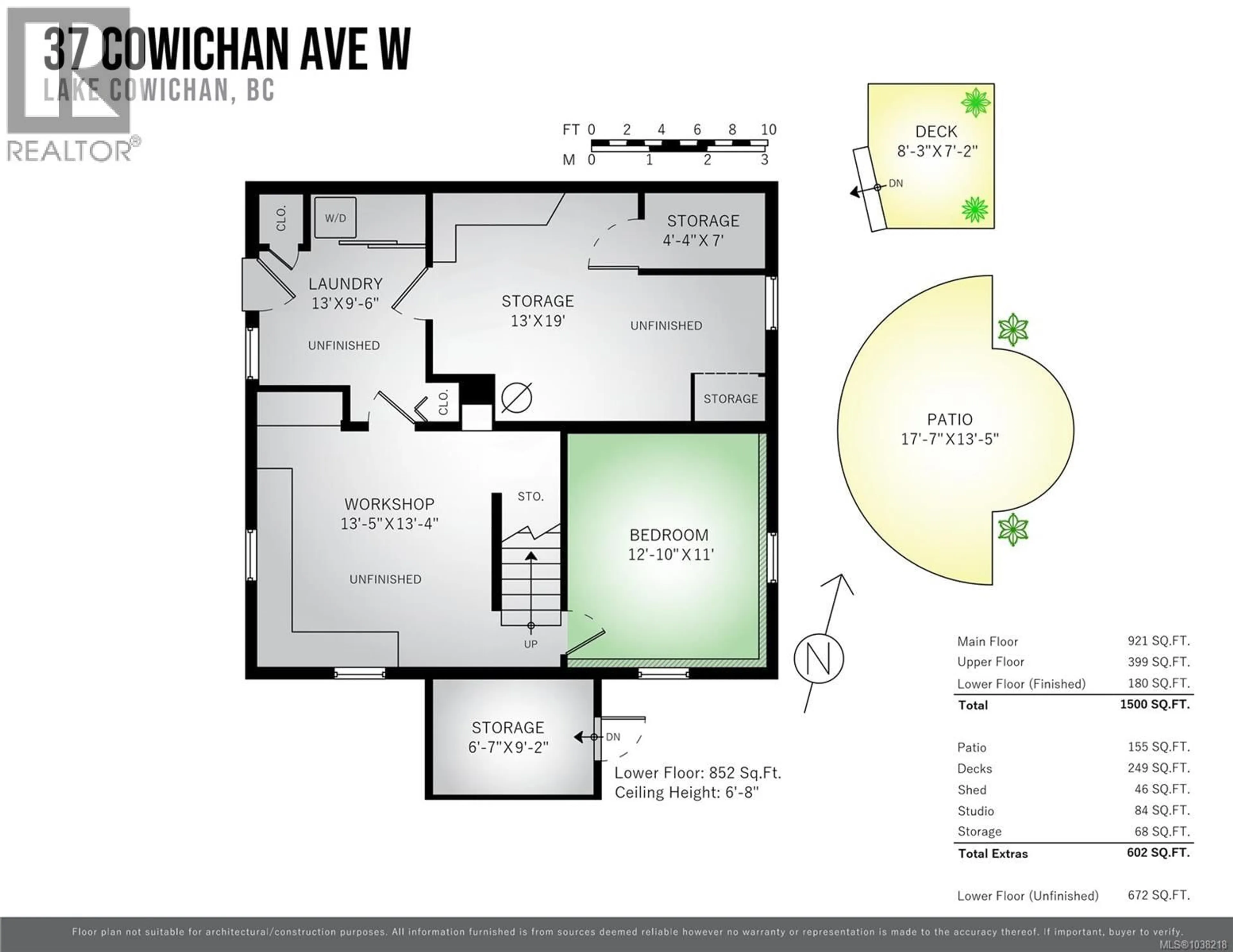Floor plan for 37 COWICHAN AVENUE WEST, Lake Cowichan British Columbia V0R2G0