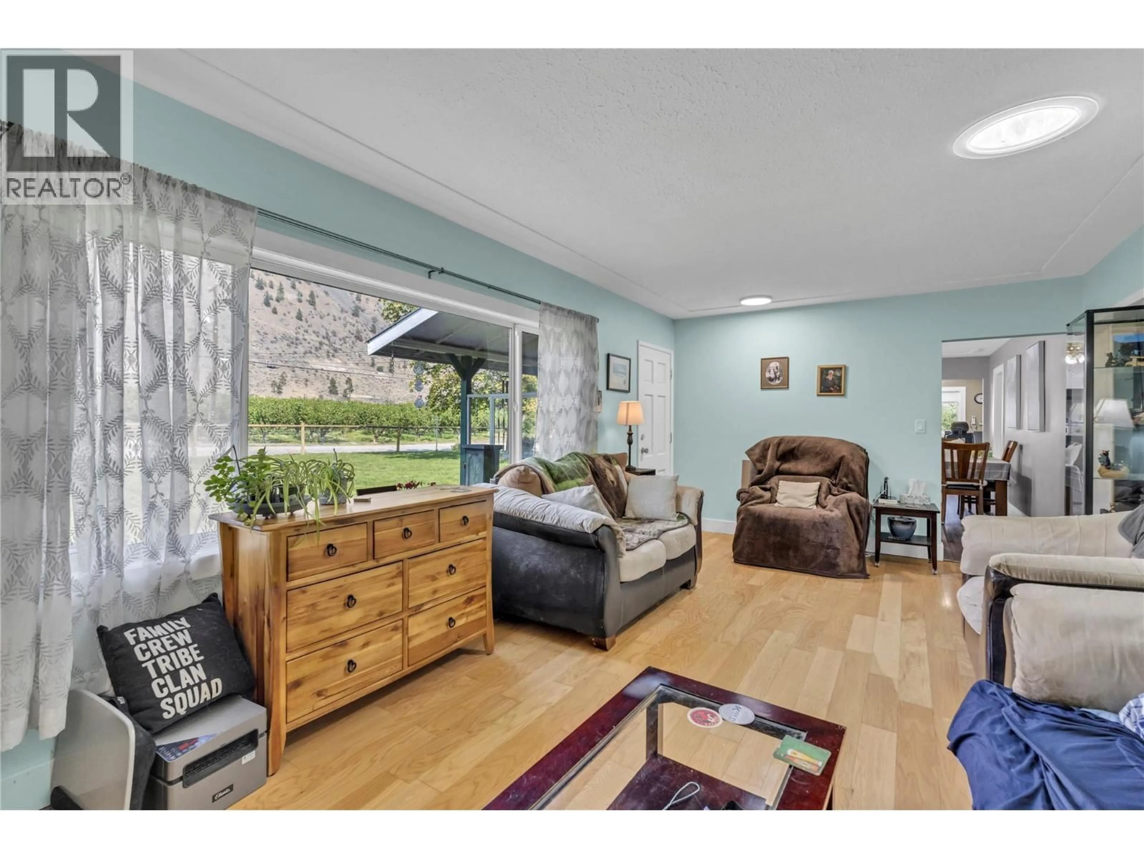 Living room with furniture, unknown for 2527 UPPER BENCH ROAD, Keremeos British Columbia V0X1N4