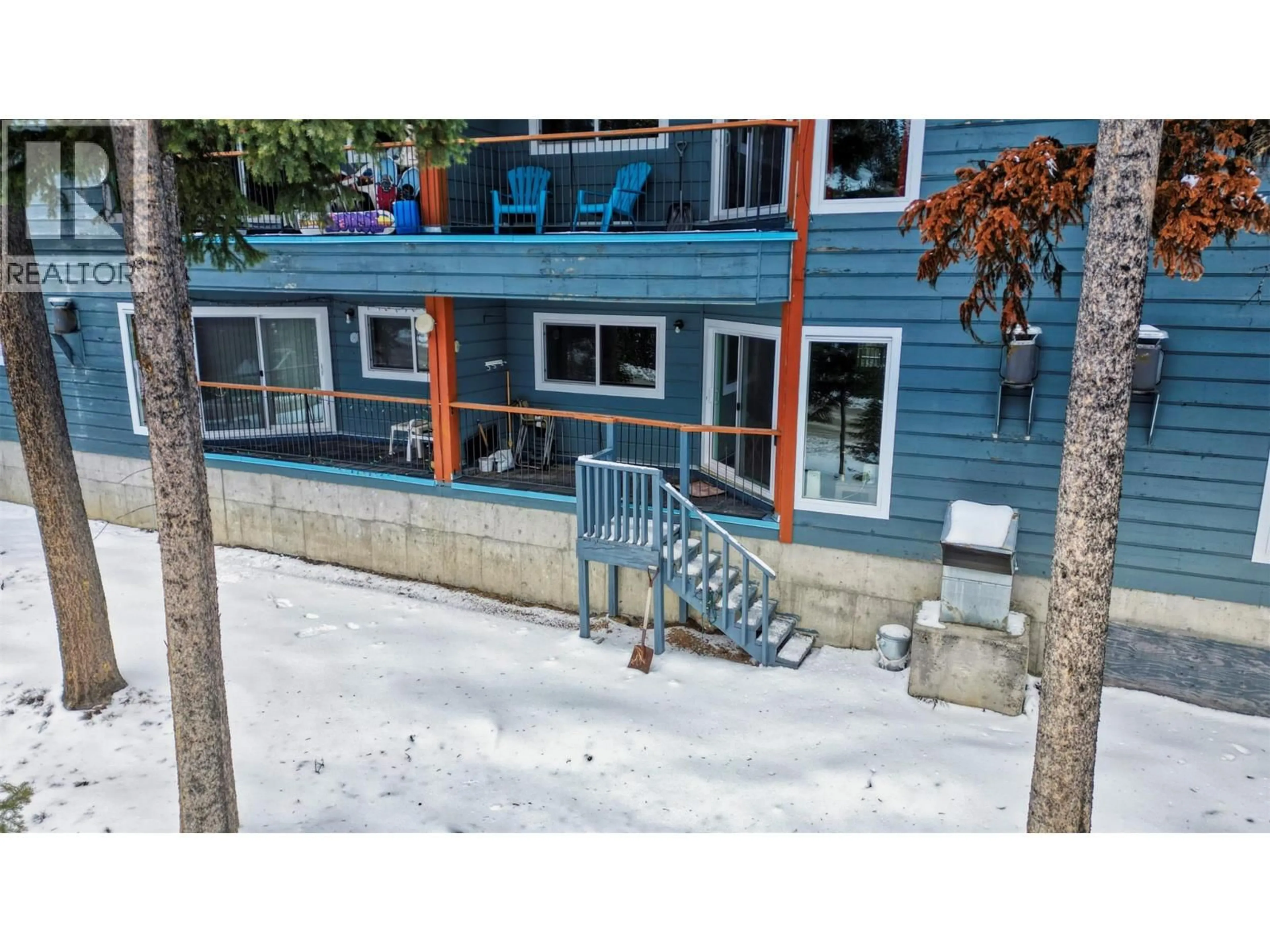 A pic from outside/outdoor area/front of a property/back of a property/a pic from drone, unknown for 105 - 1191 APEX MOUNTAIN ROAD, Penticton British Columbia V2A0E2