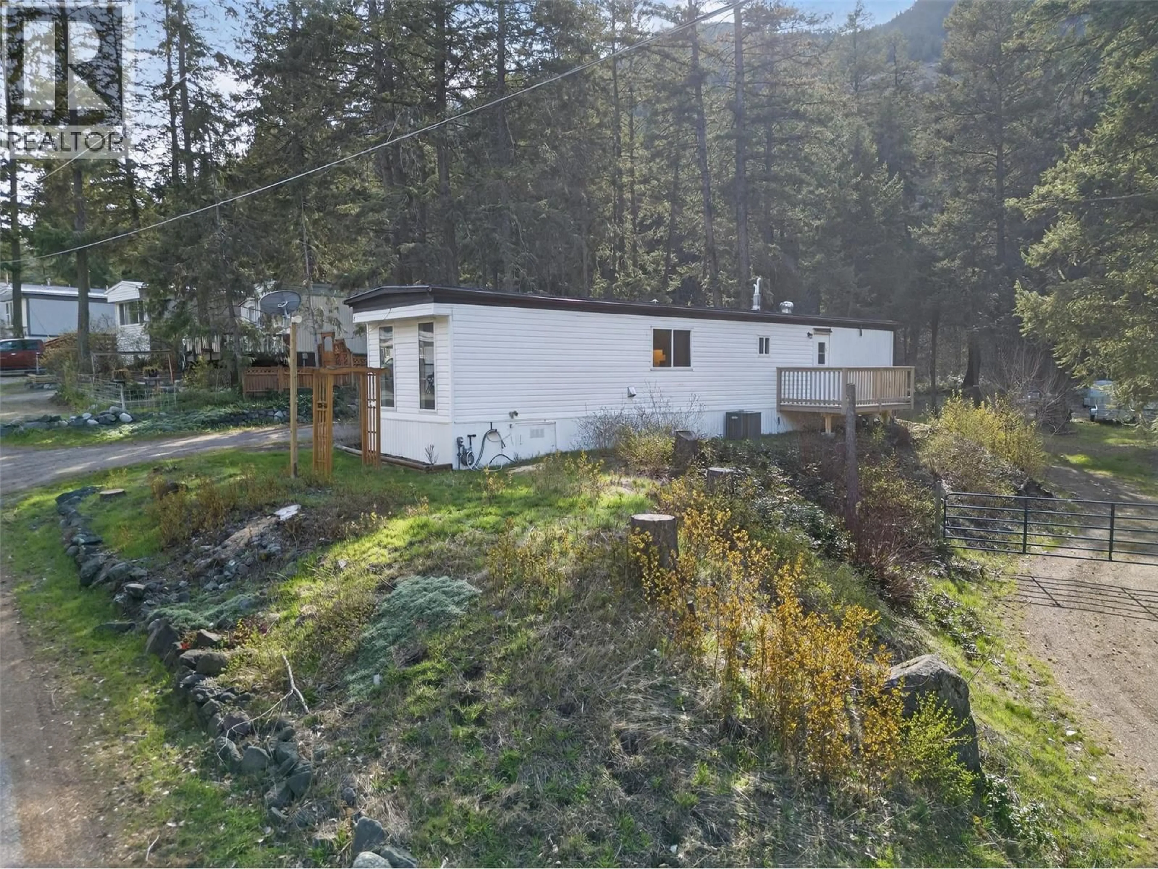 A pic from outside/outdoor area/front of a property/back of a property/a pic from drone, unknown for 16 - 1514 HWY 3A OTHER, Keremeos British Columbia V0X1N6