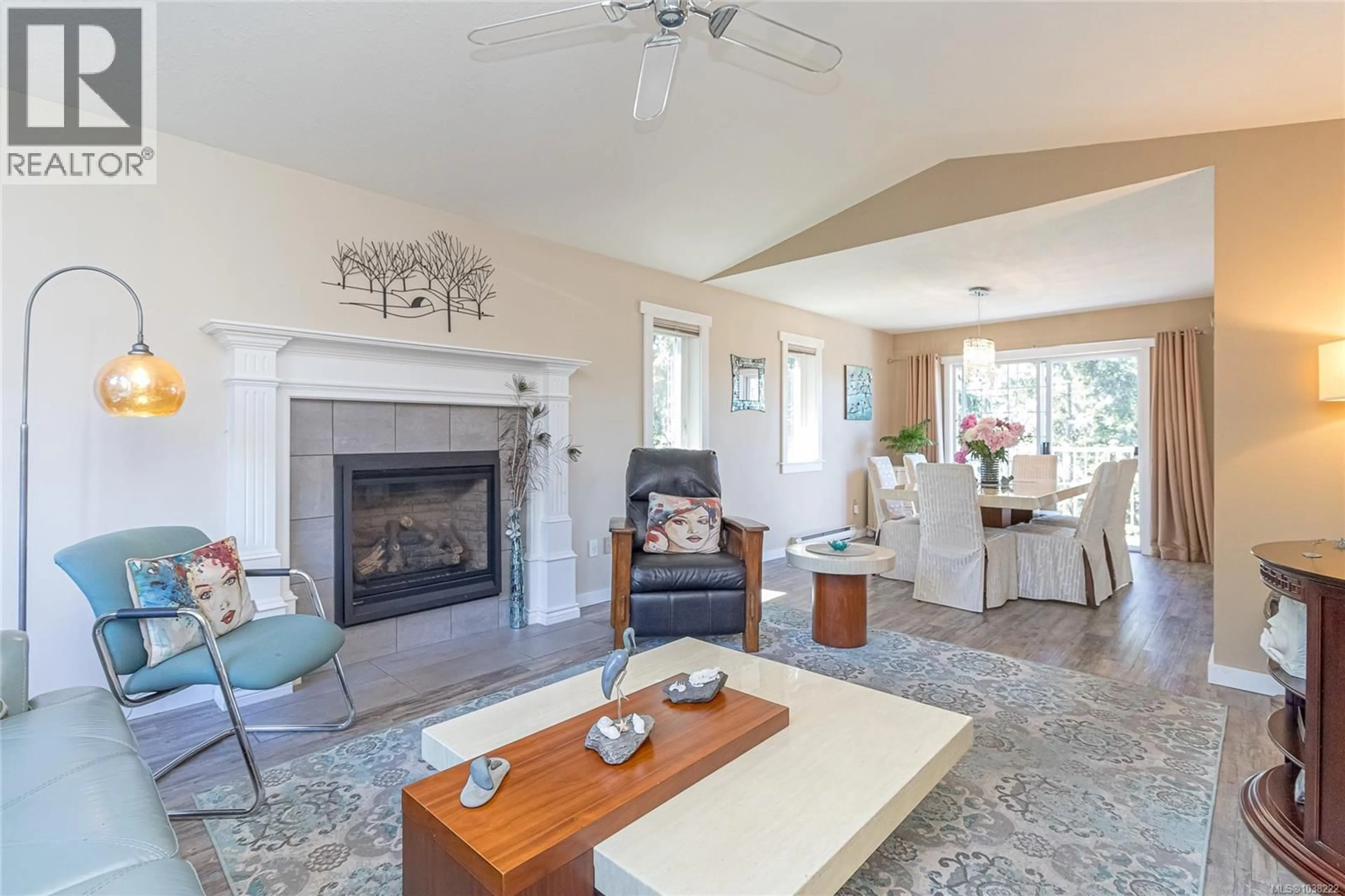 Living room with furniture, ceramic/tile floor for 6282 THOMSON TERRACE, Duncan British Columbia V9L5R1