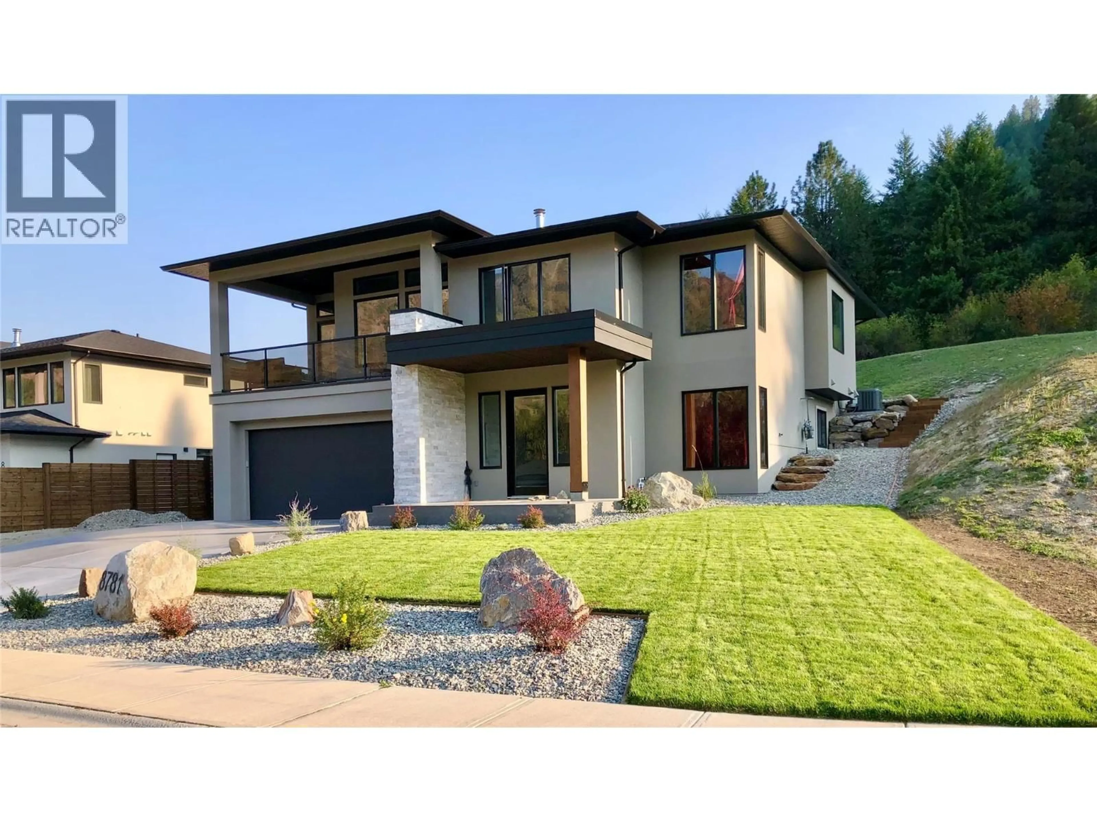 Home with brick exterior material, unknown for 8781 RIVERSIDE DRIVE, Grand Forks British Columbia V0H1H0