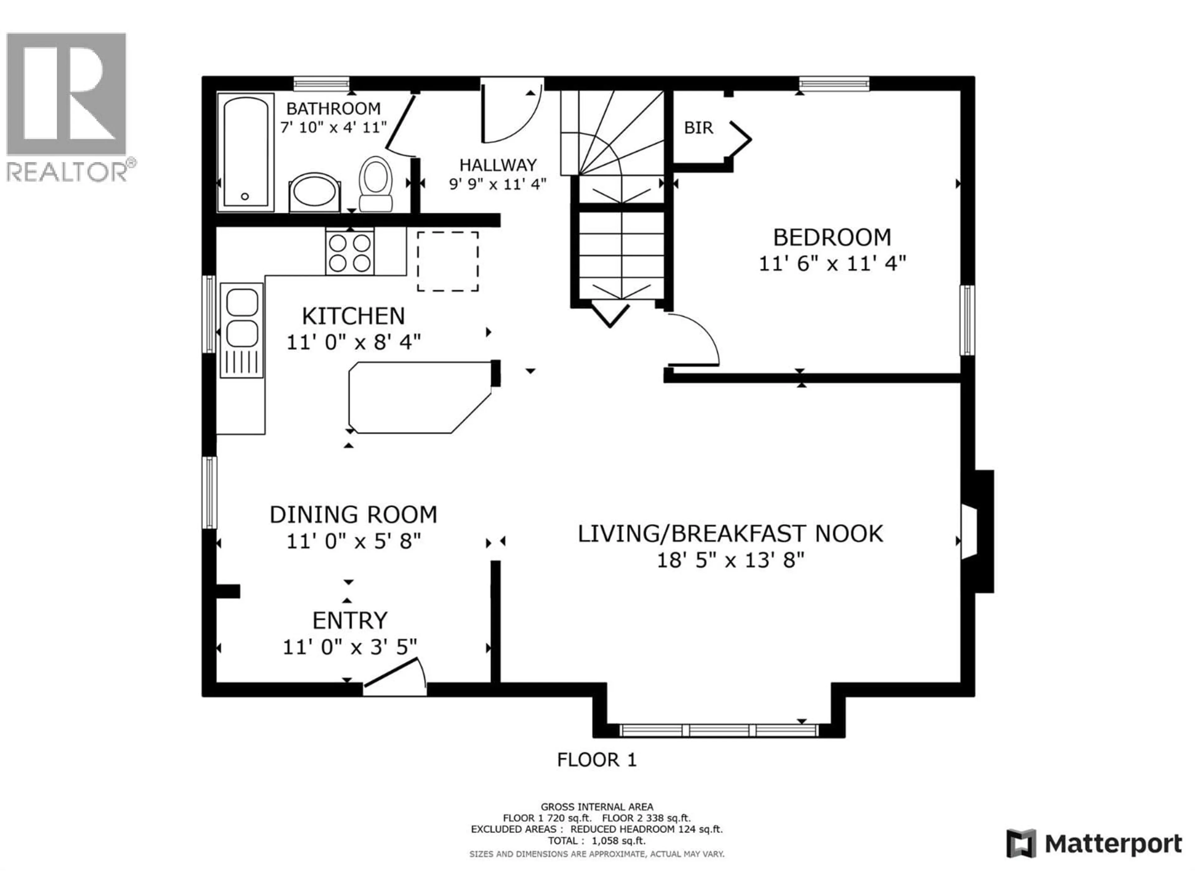 Floor plan for 1526 EASTMAN AVENUE, Riondel British Columbia V0B2B0