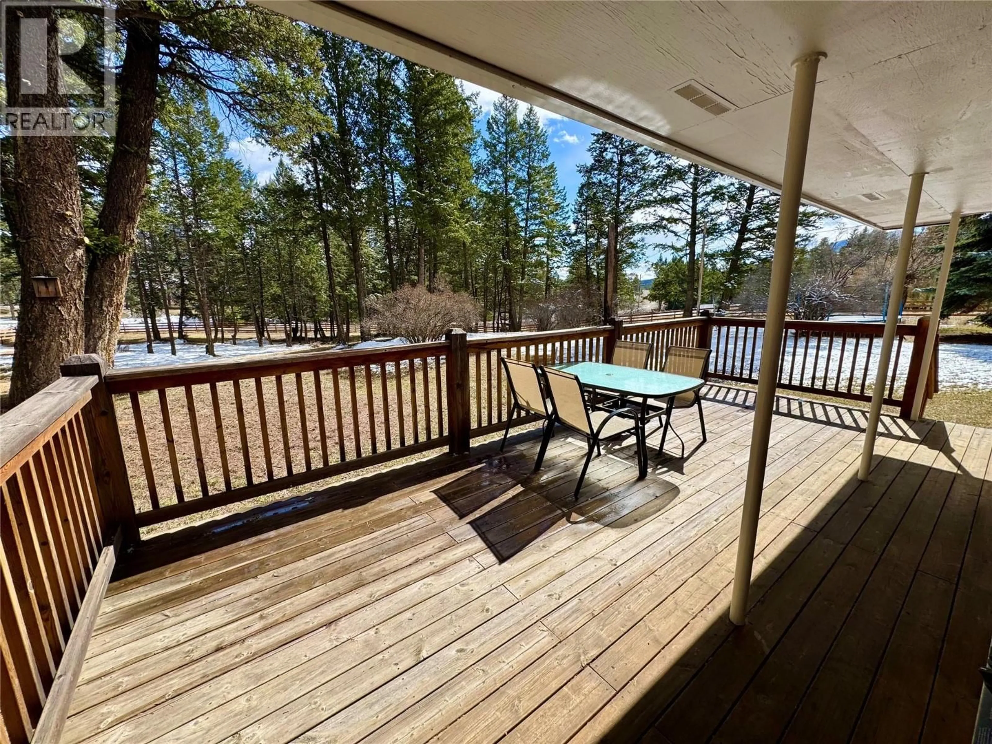Patio, water/lake/river/ocean view for 8279 SUN CREEK ROAD OTHER, Canal Flats British Columbia V0B1B0