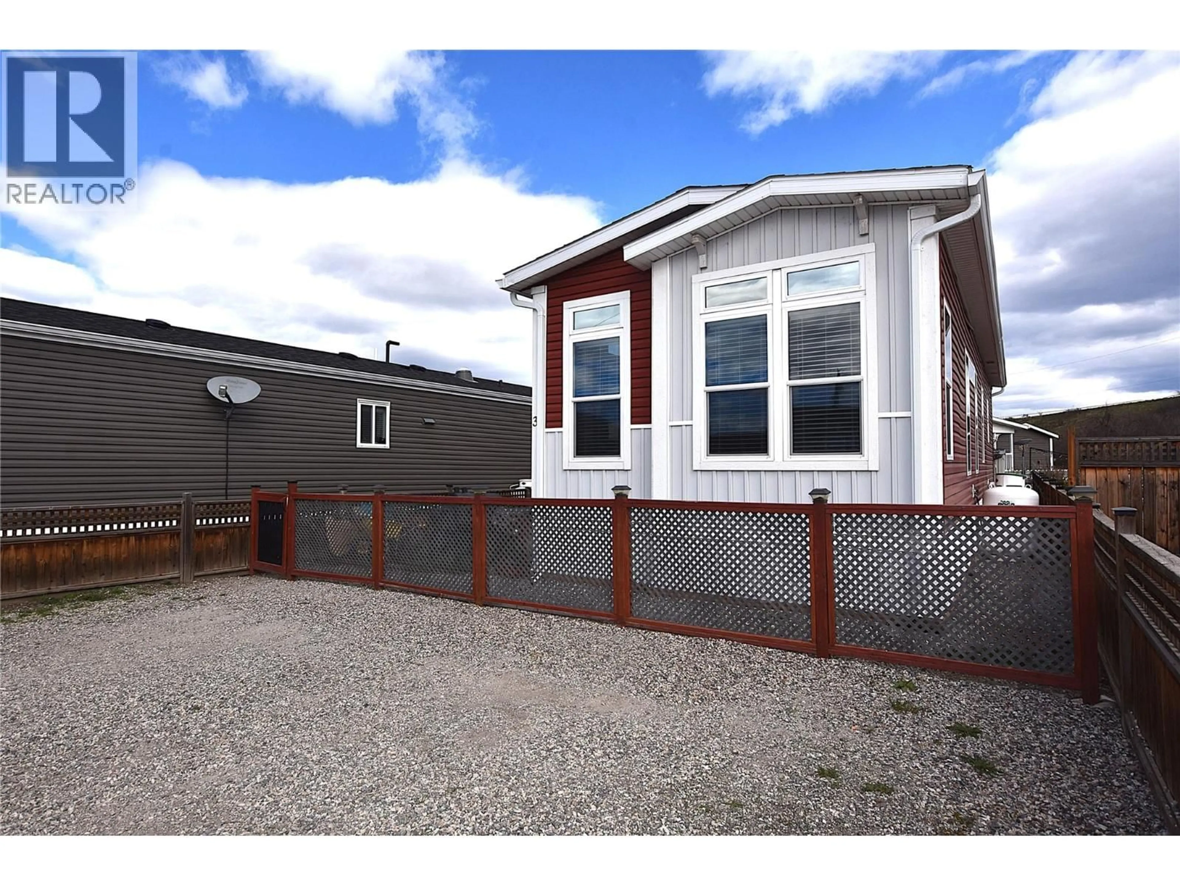 Home with vinyl exterior material, street for 3 - 65 ANTOINE ROAD, Vernon British Columbia V1H2A3