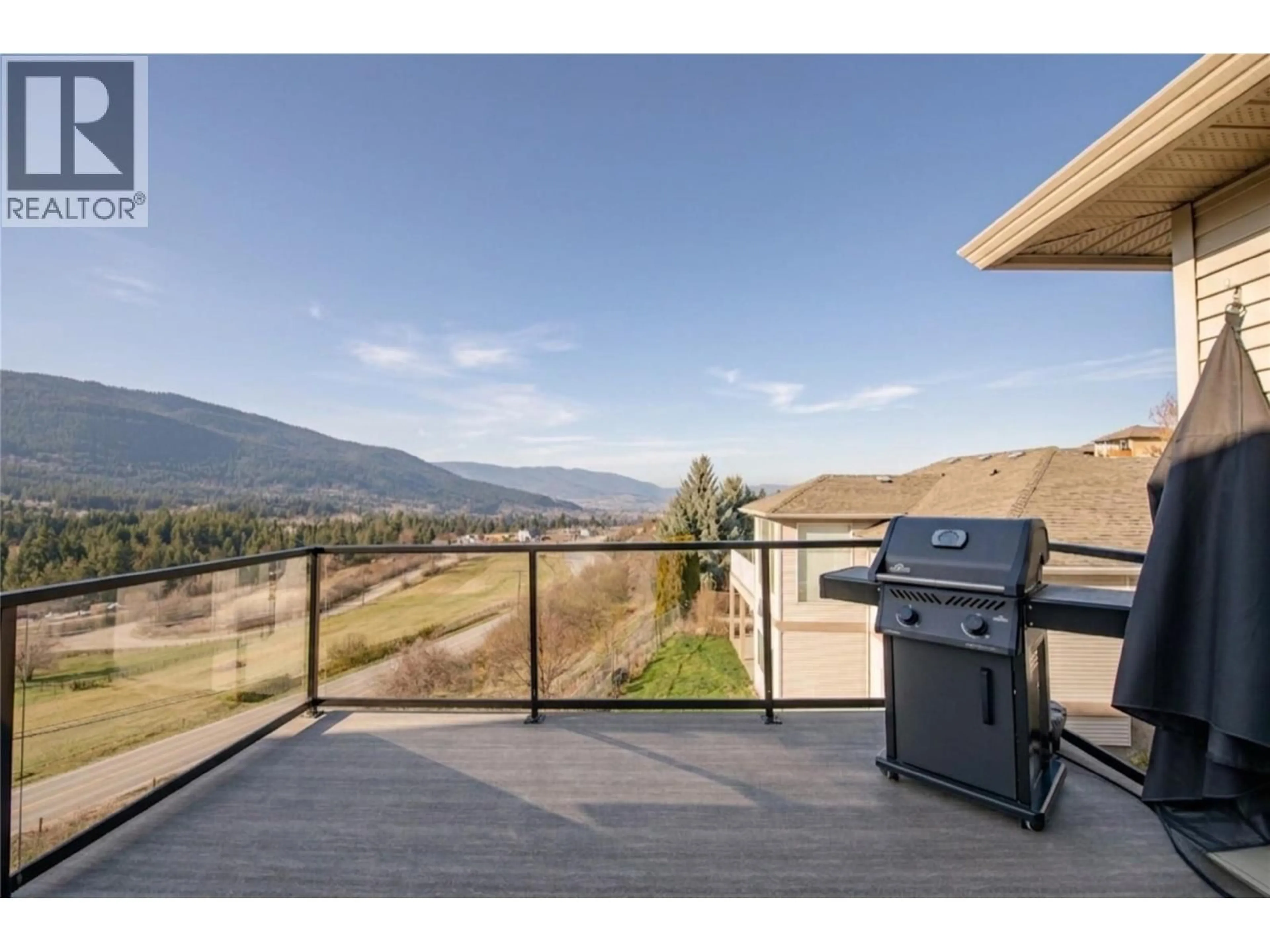 Patio, mountain view for 7104 NAKISKA DRIVE, Vernon British Columbia V1B3M5