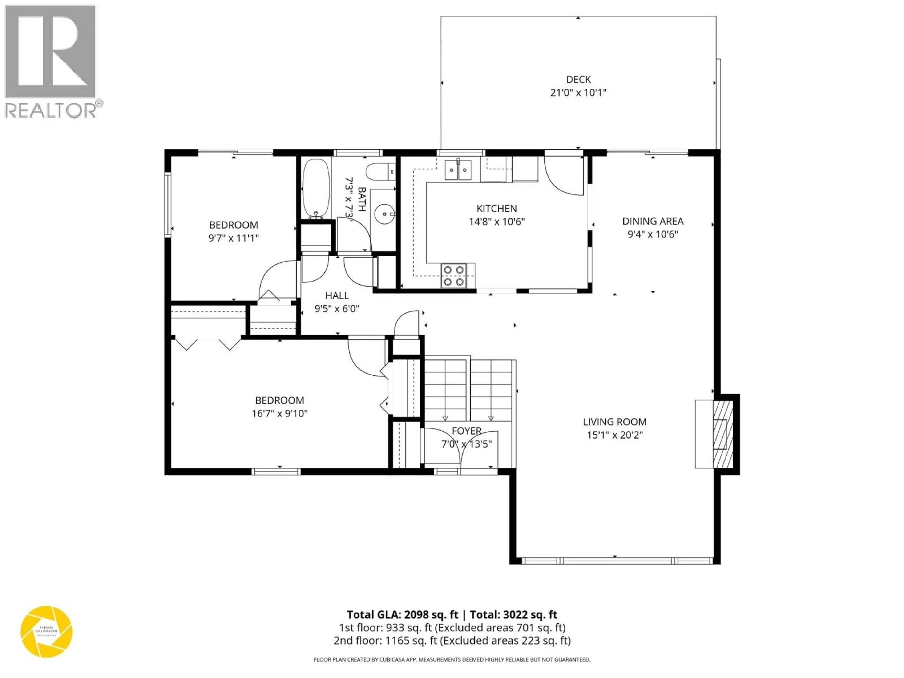 Floor plan for 1285 BELAIR DRIVE, Kamloops British Columbia V2C5G3