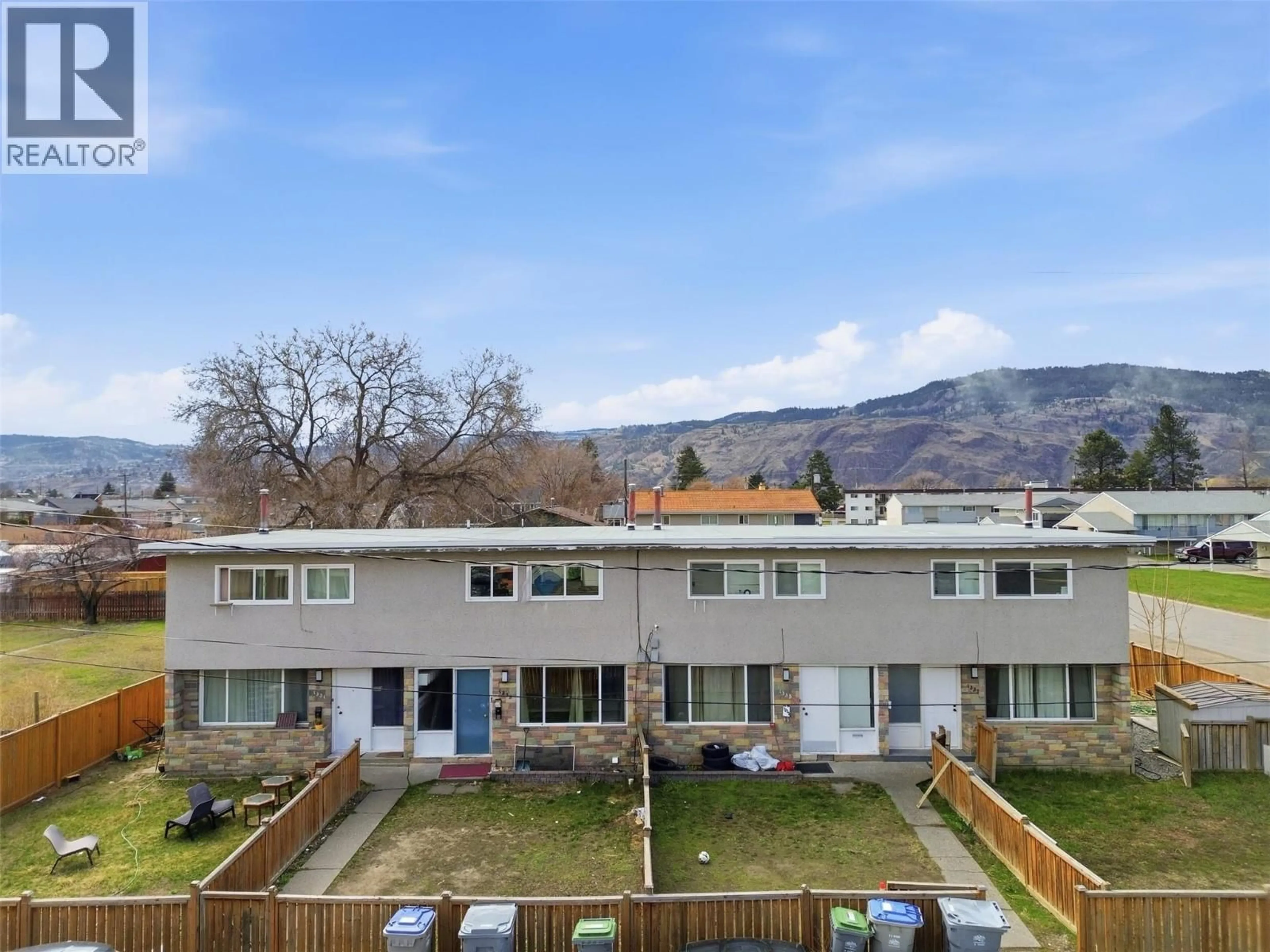 A pic from outside/outdoor area/front of a property/back of a property/a pic from drone, mountain view for 1331 SELKIRK AVENUE, Kamloops British Columbia V2B1V8