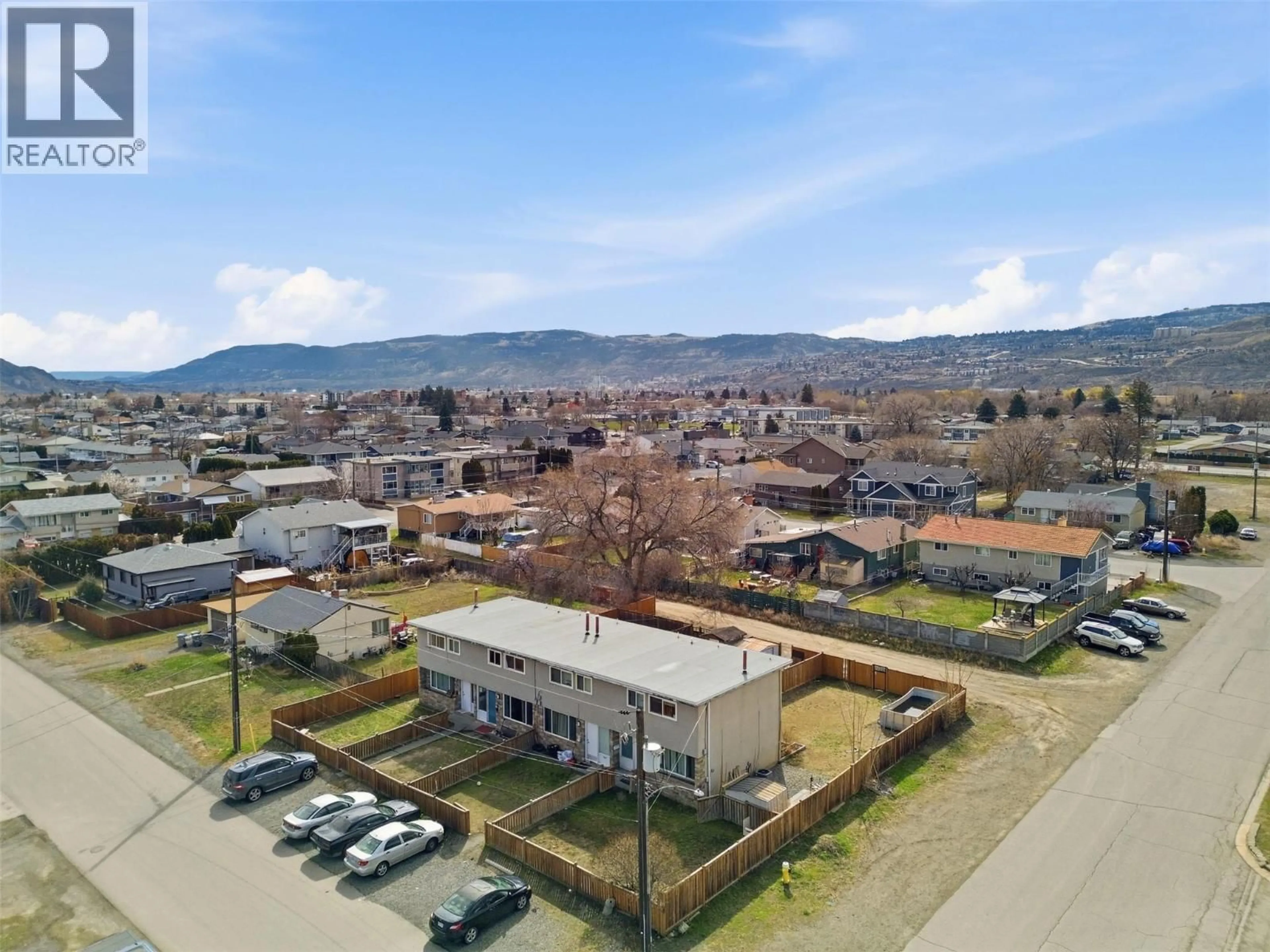 A pic from outside/outdoor area/front of a property/back of a property/a pic from drone, mountain view for 1331 SELKIRK AVENUE, Kamloops British Columbia V2B1V8