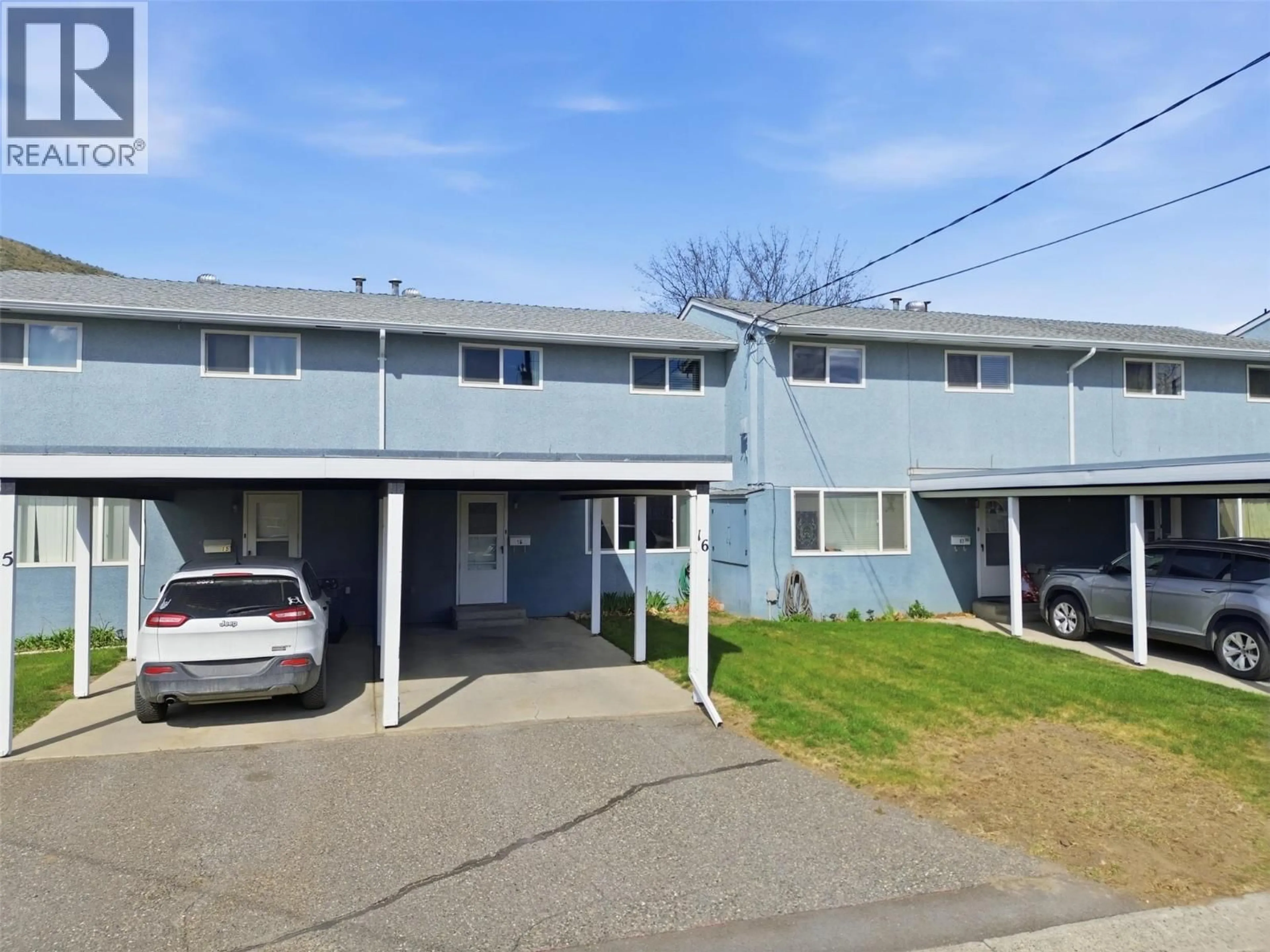A pic from outside/outdoor area/front of a property/back of a property/a pic from drone, street for 16 - 1176 PONLEN STREET, Kamloops British Columbia V2B5N3