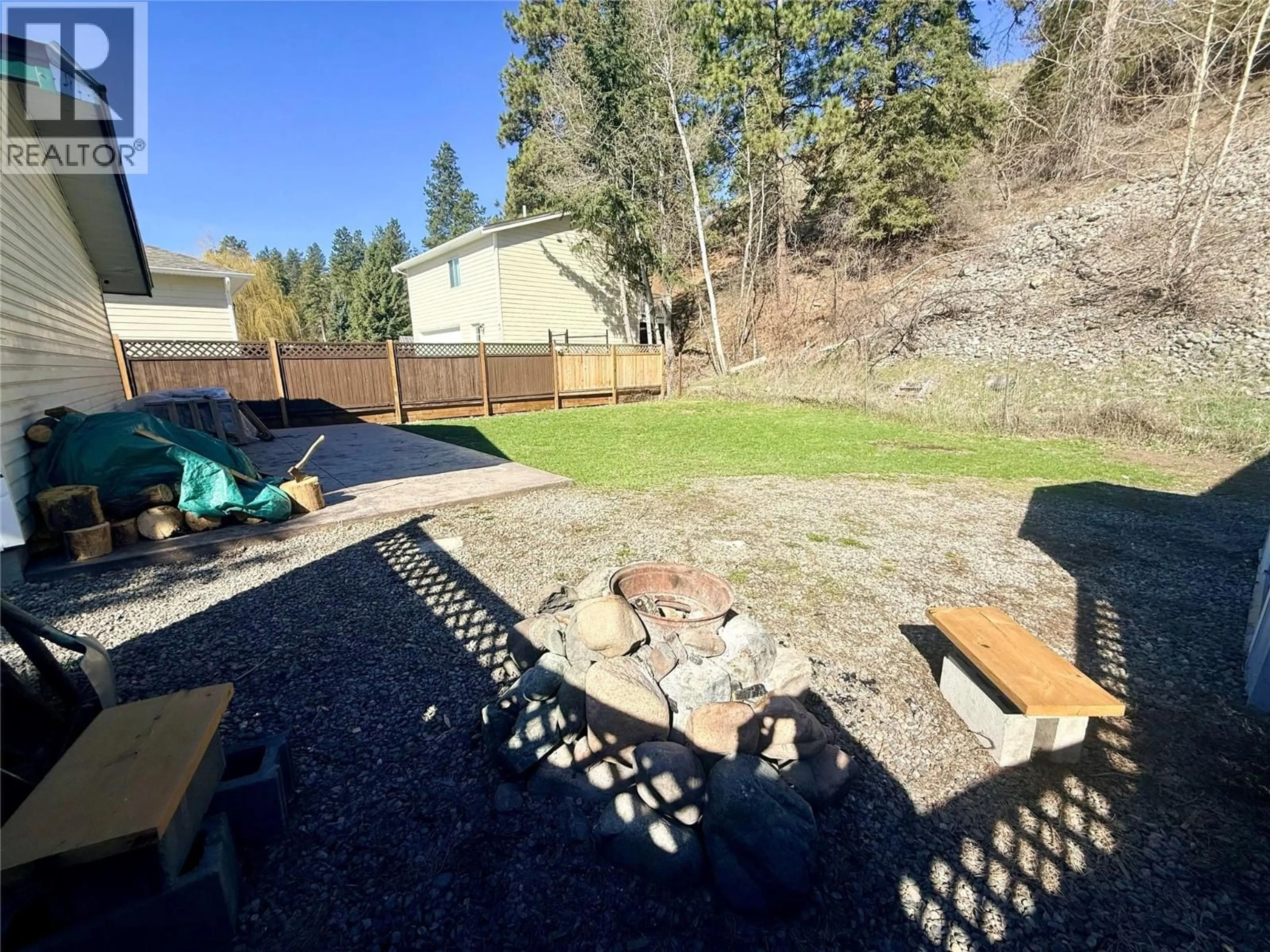 Patio, mountain view for 485 AUBURN CRESCENT, Princeton British Columbia V0X1W0