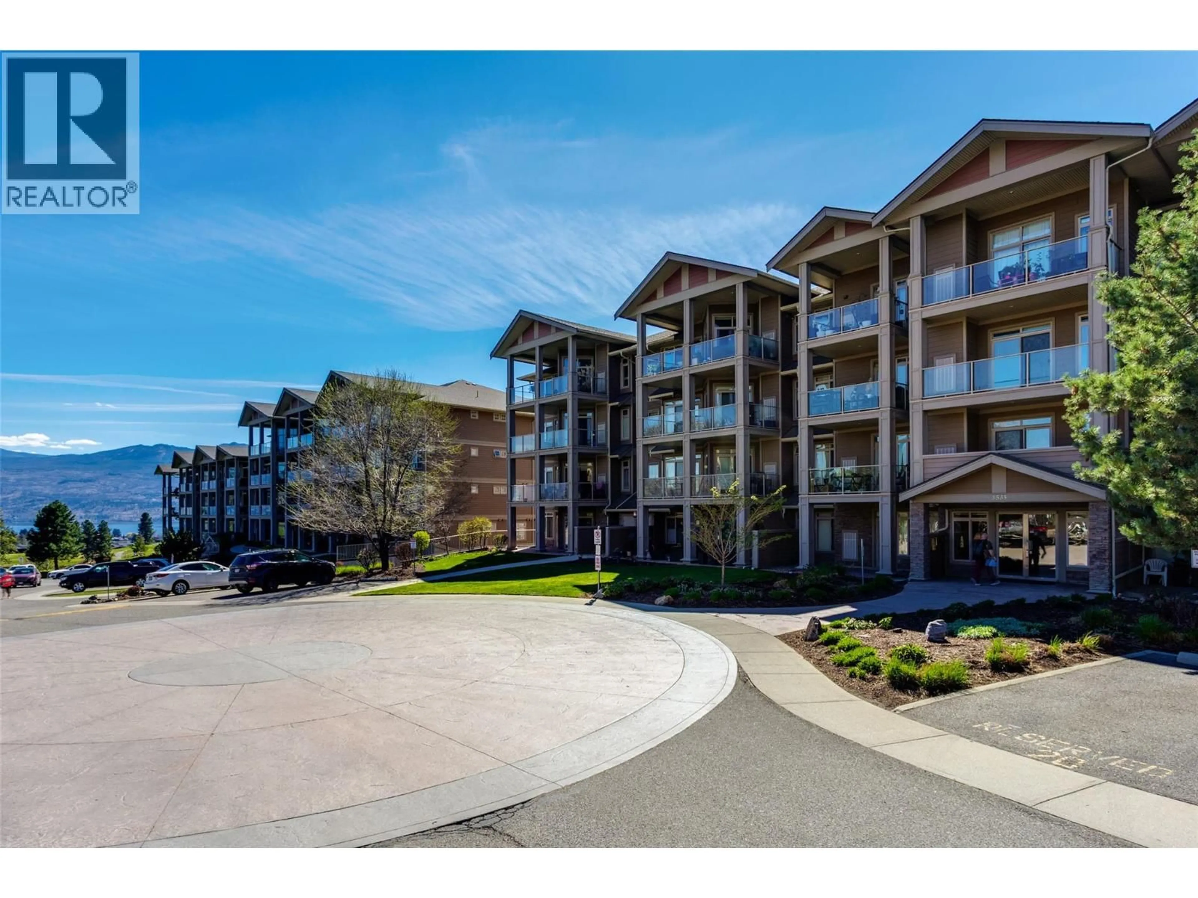 A pic from outside/outdoor area/front of a property/back of a property/a pic from drone, unknown for 301 - 3533 CARRINGTON ROAD, Westbank British Columbia V4T2Z9
