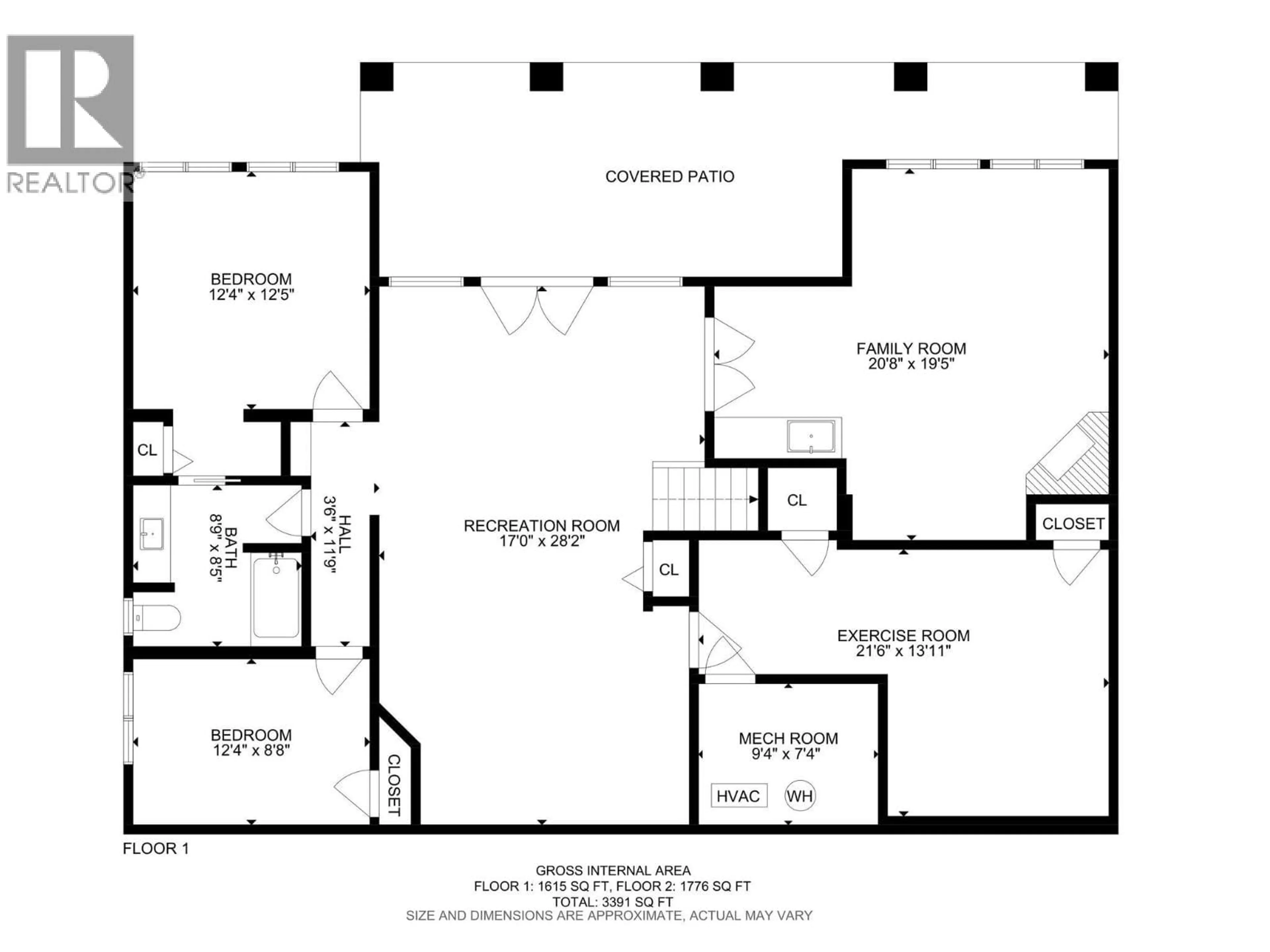 Floor plan for 2288 CAPISTRANO DRIVE, Kelowna British Columbia V1V2A2