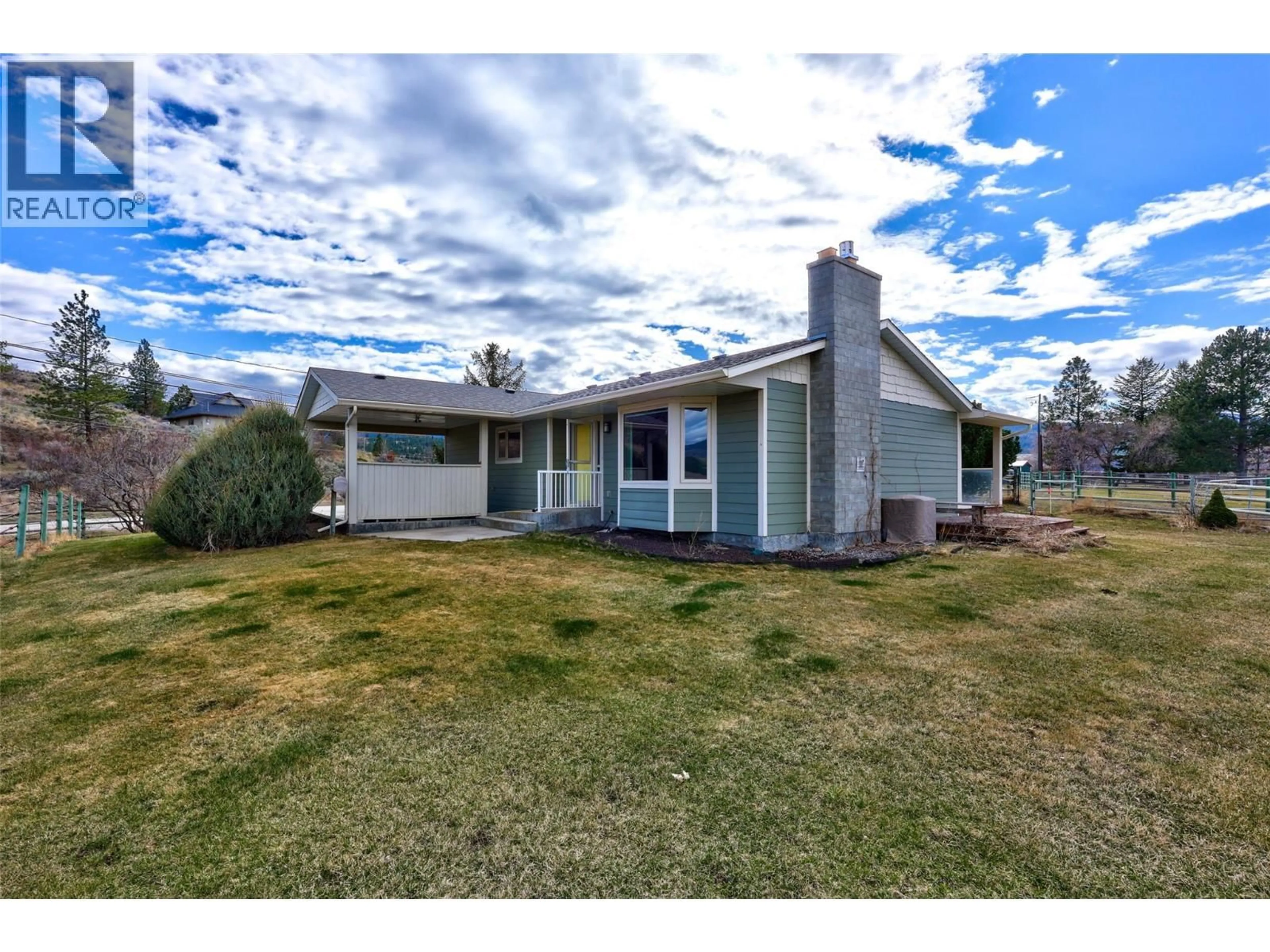 A pic from outside/outdoor area/front of a property/back of a property/a pic from drone, unknown for 8160 BARNHARTVALE ROAD, Kamloops British Columbia V2C6W1