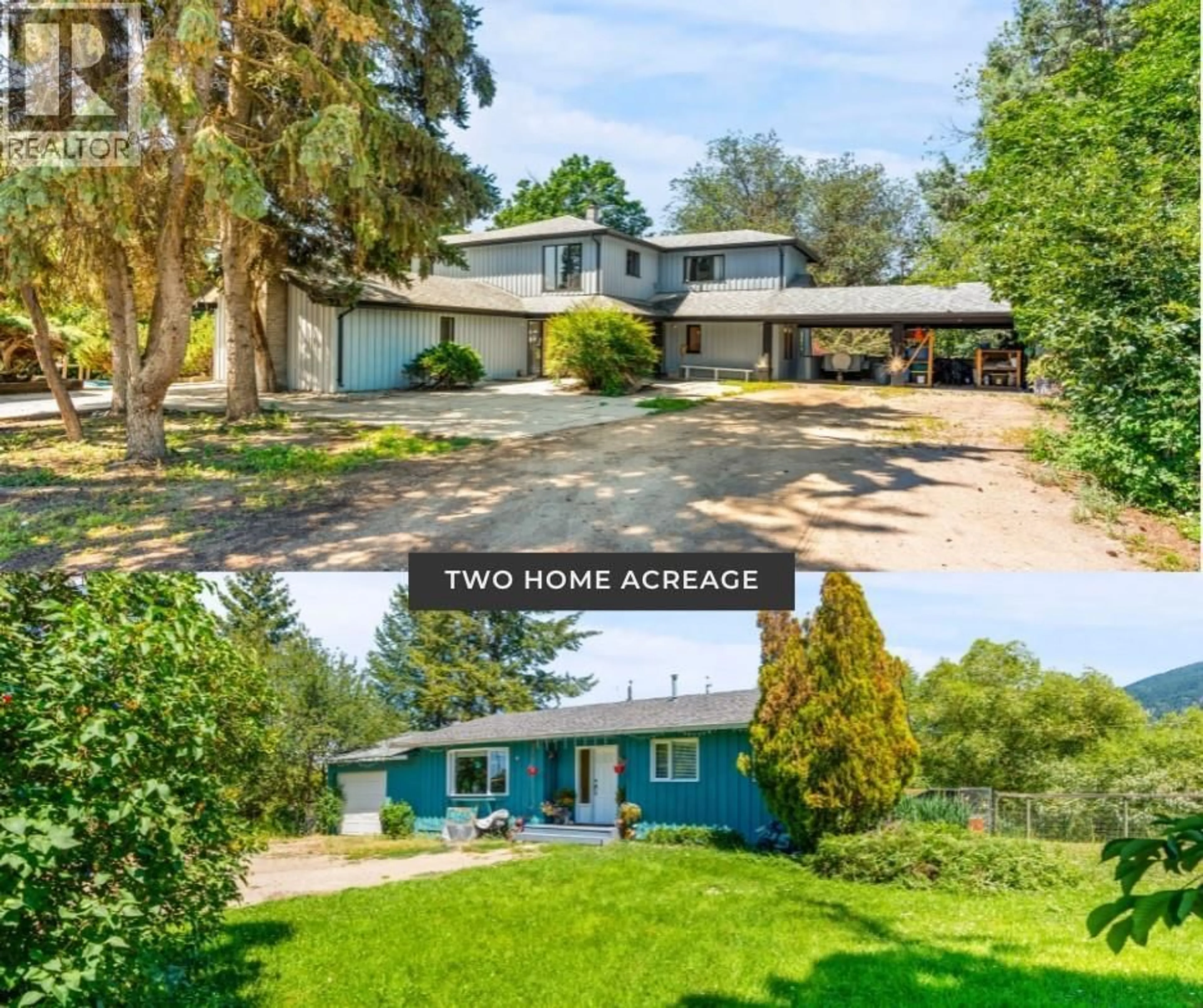 A pic from outside/outdoor area/front of a property/back of a property/a pic from drone, unknown for 1451 MOUNTVIEW ROAD, Vernon British Columbia V1B3A5