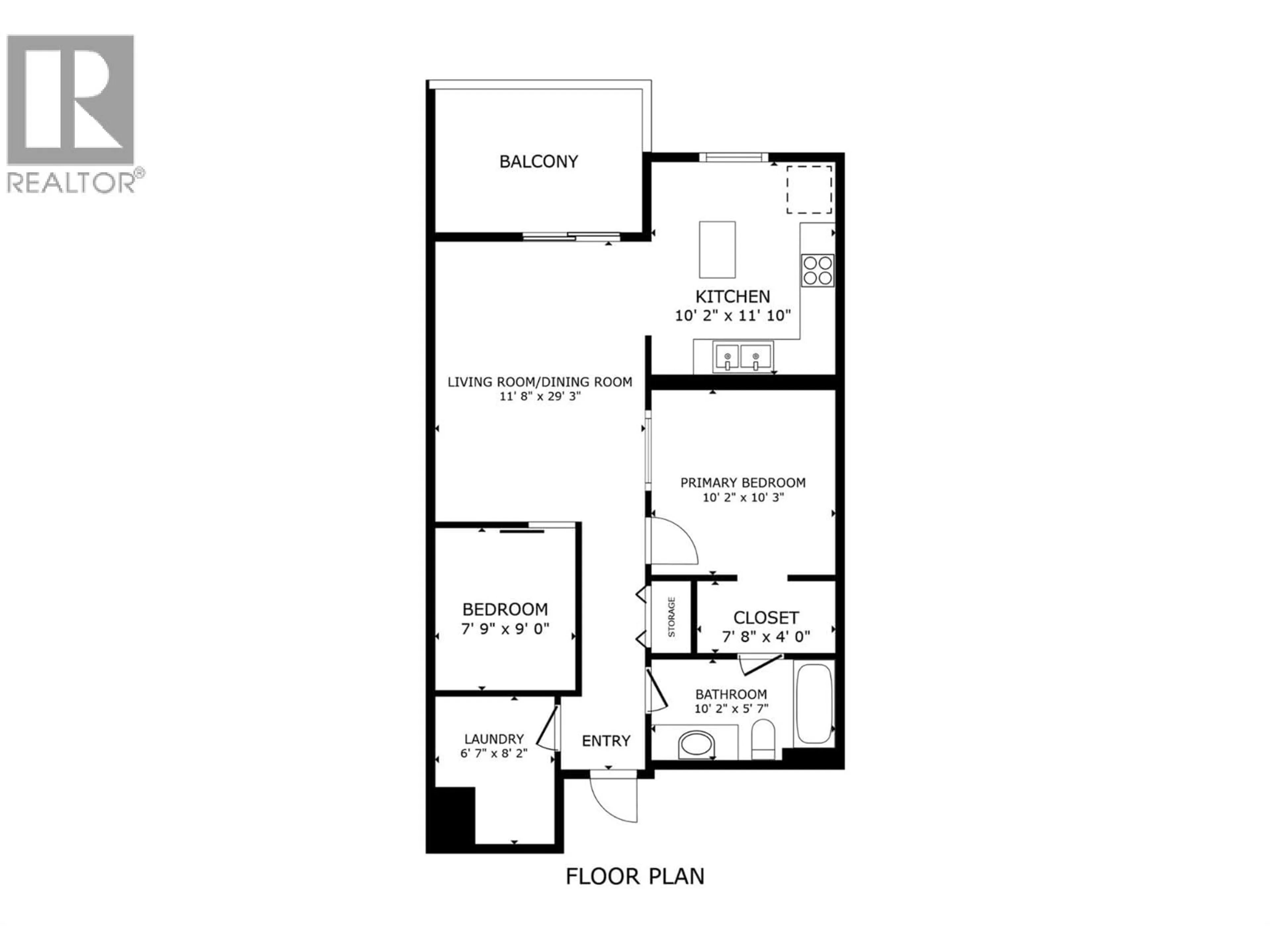 Floor plan for 404 - 3634 MISSION SPRINGS DRIVE, Kelowna British Columbia V1W0C9