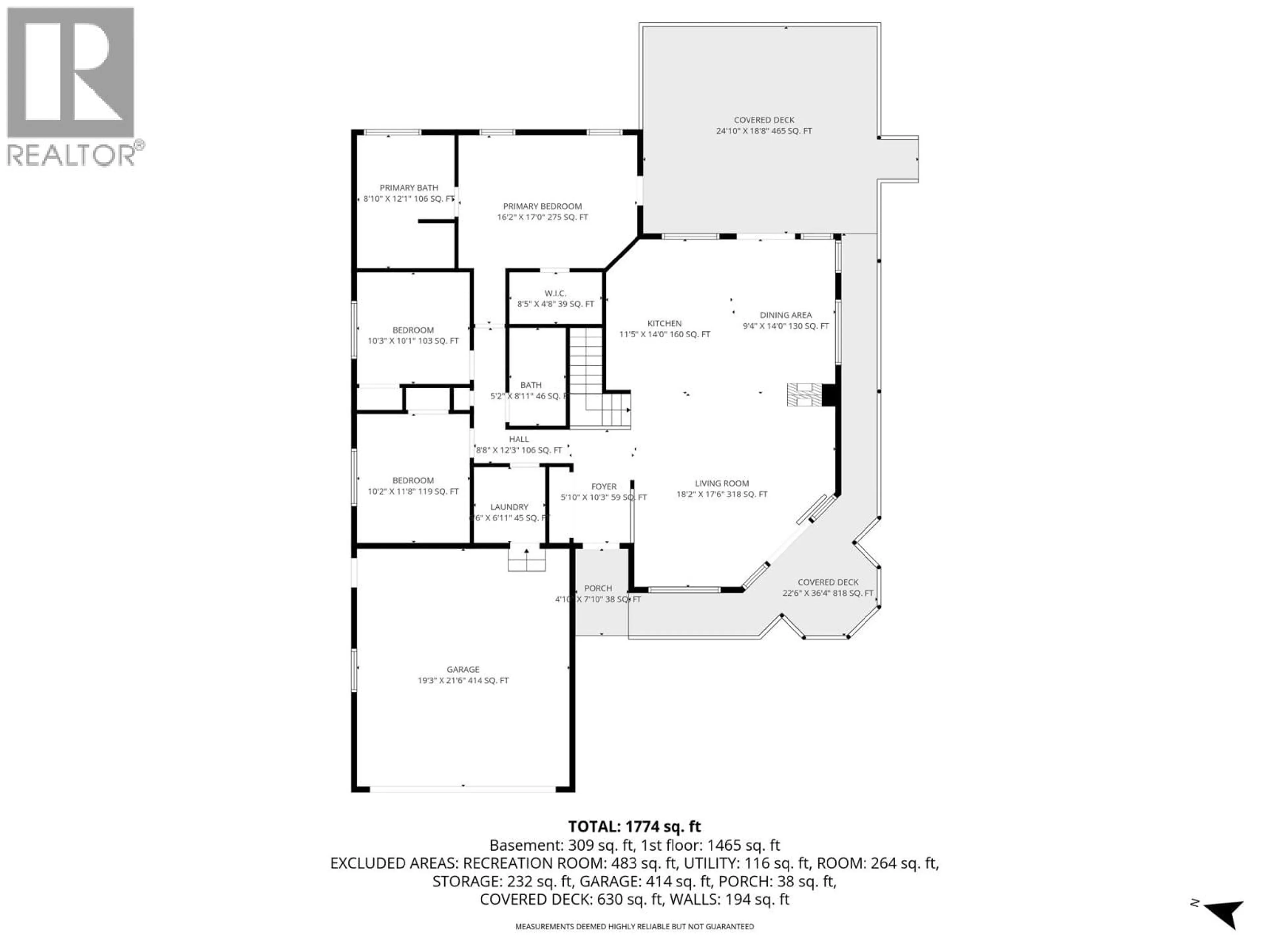 Floor plan for 209 WESTRIDGE COURT, Princeton British Columbia V0X1W0