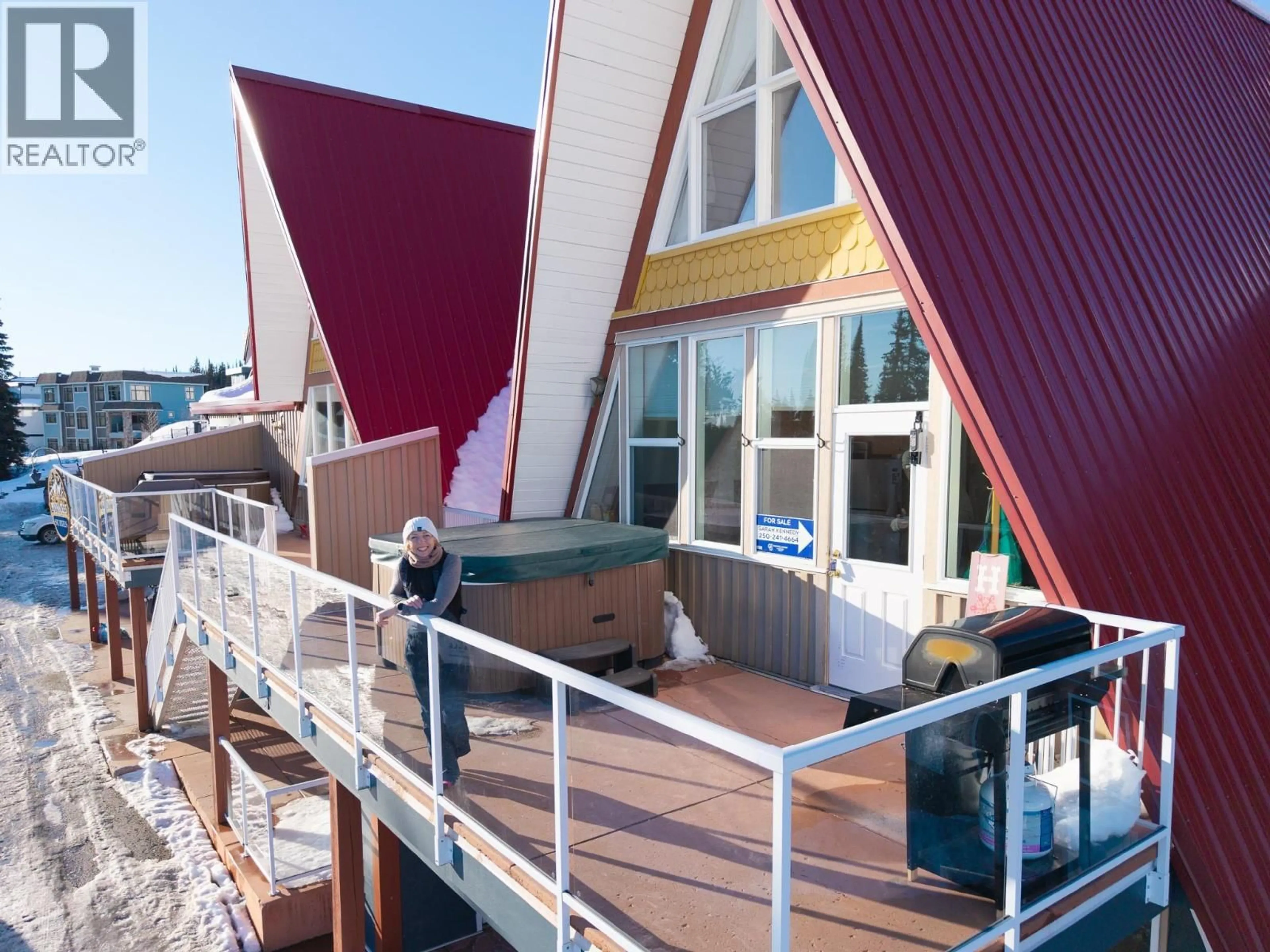 Balcony in the apartment, unknown for 3 - 9885 PINNACLES ROAD, Vernon British Columbia V1B3M1