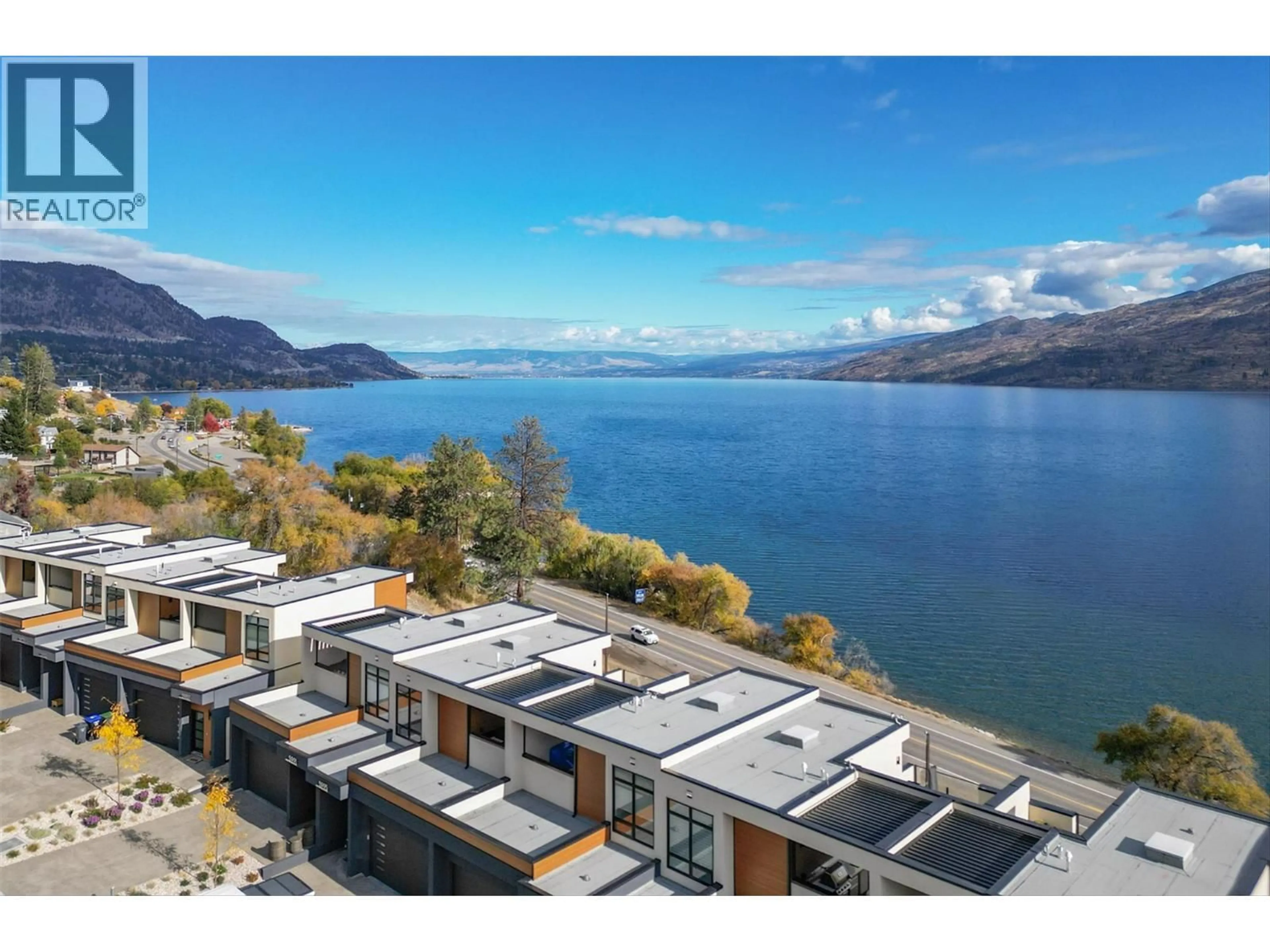 A pic from outside/outdoor area/front of a property/back of a property/a pic from drone, water/lake/river/ocean view for 5991 PRINCESS STREET, Peachland British Columbia V0H1X7